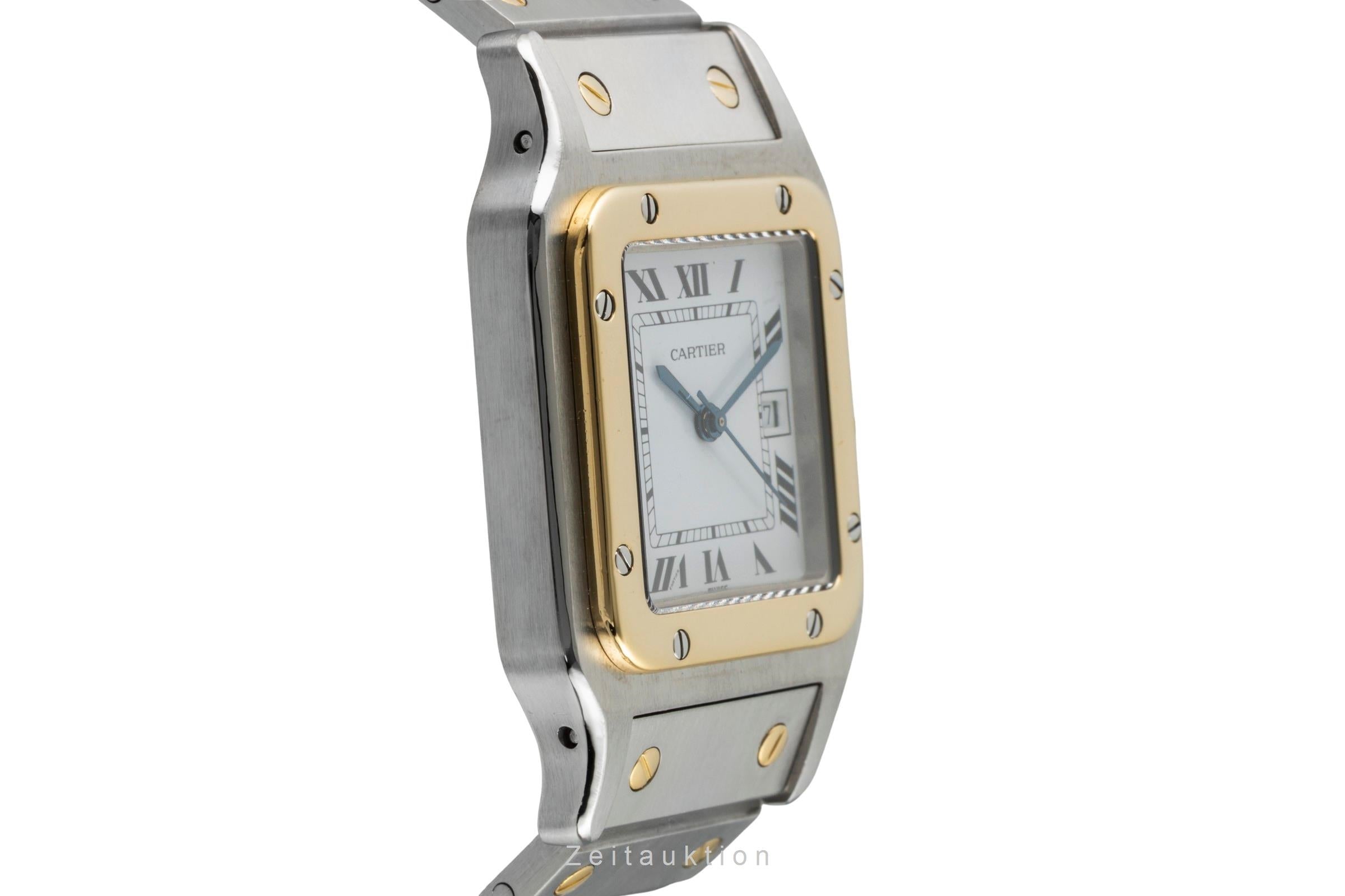 Cartier Santos acier / or  automatique montre pour hommes 81036288  [2602214]