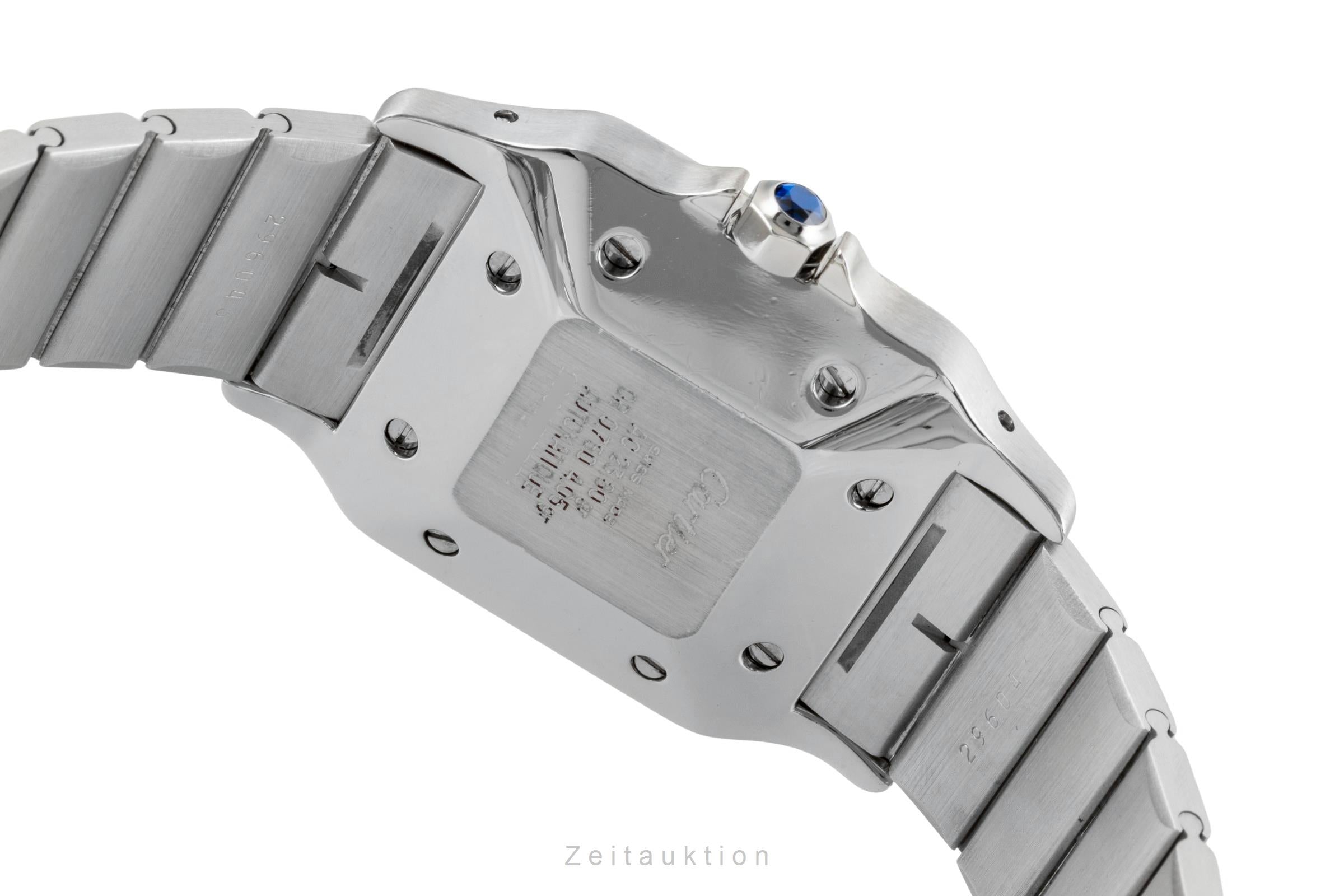 Cartier Santos acier / or  automatique montre pour hommes 81036288  [2602214]