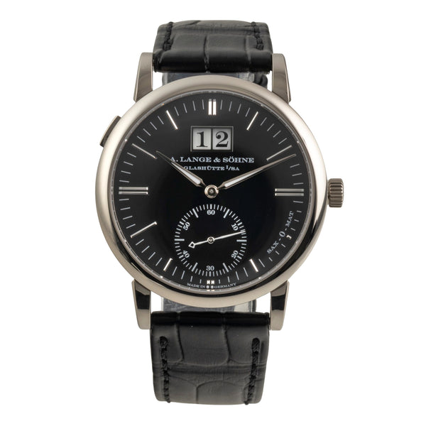 A. Lange & Söhne Langematik or blanc 18 ct automatique montre pour hommes 308.027  [2602215]