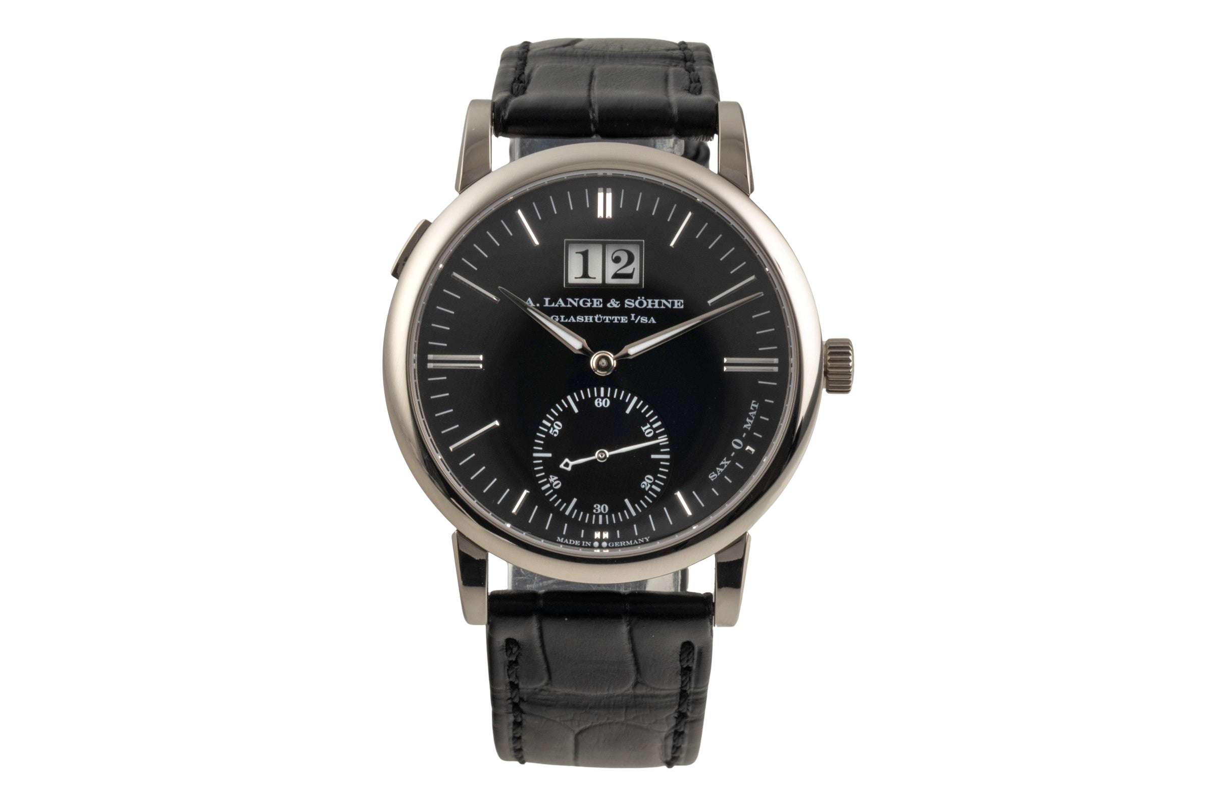A. Lange & Söhne Langematik 18 ct white gold automatic men's watch 308.027  [2602215]