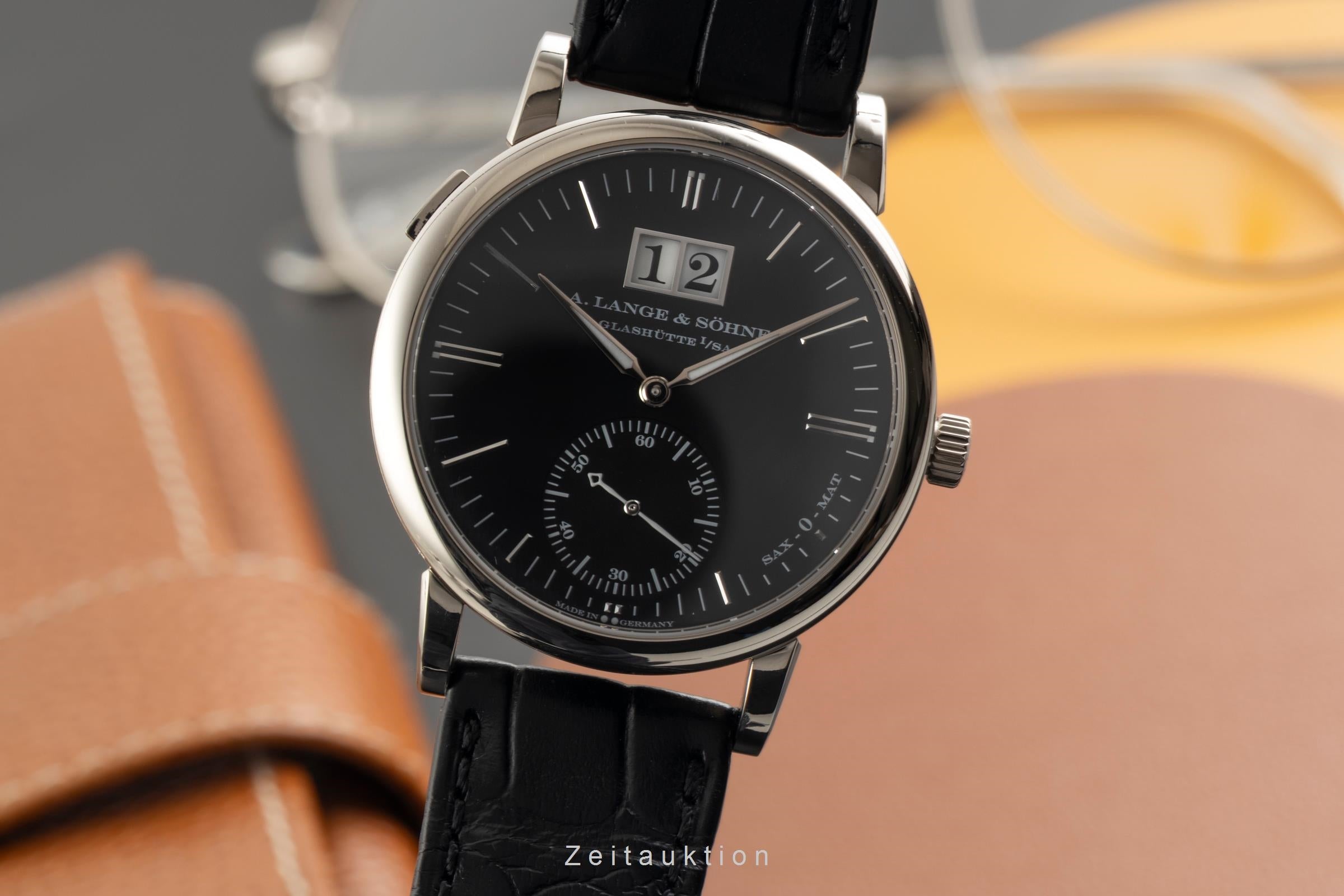 A. Lange & Söhne Langematik 18 ct white gold automatic men's watch 308.027  [2602215]