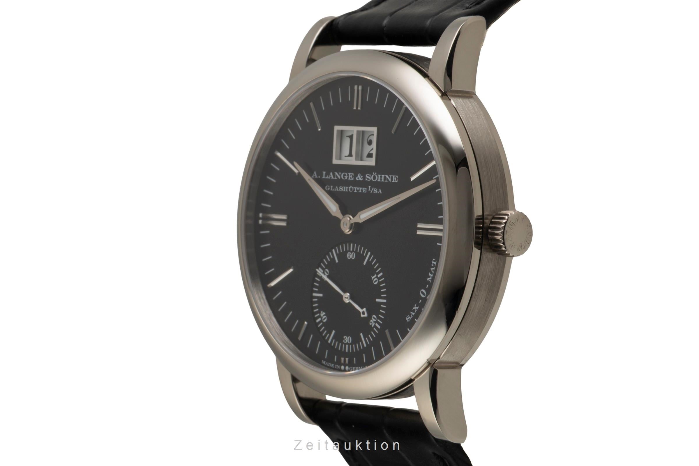 A. Lange & Söhne Langematik or blanc 18 ct automatique montre pour hommes 308.027  [2602215]