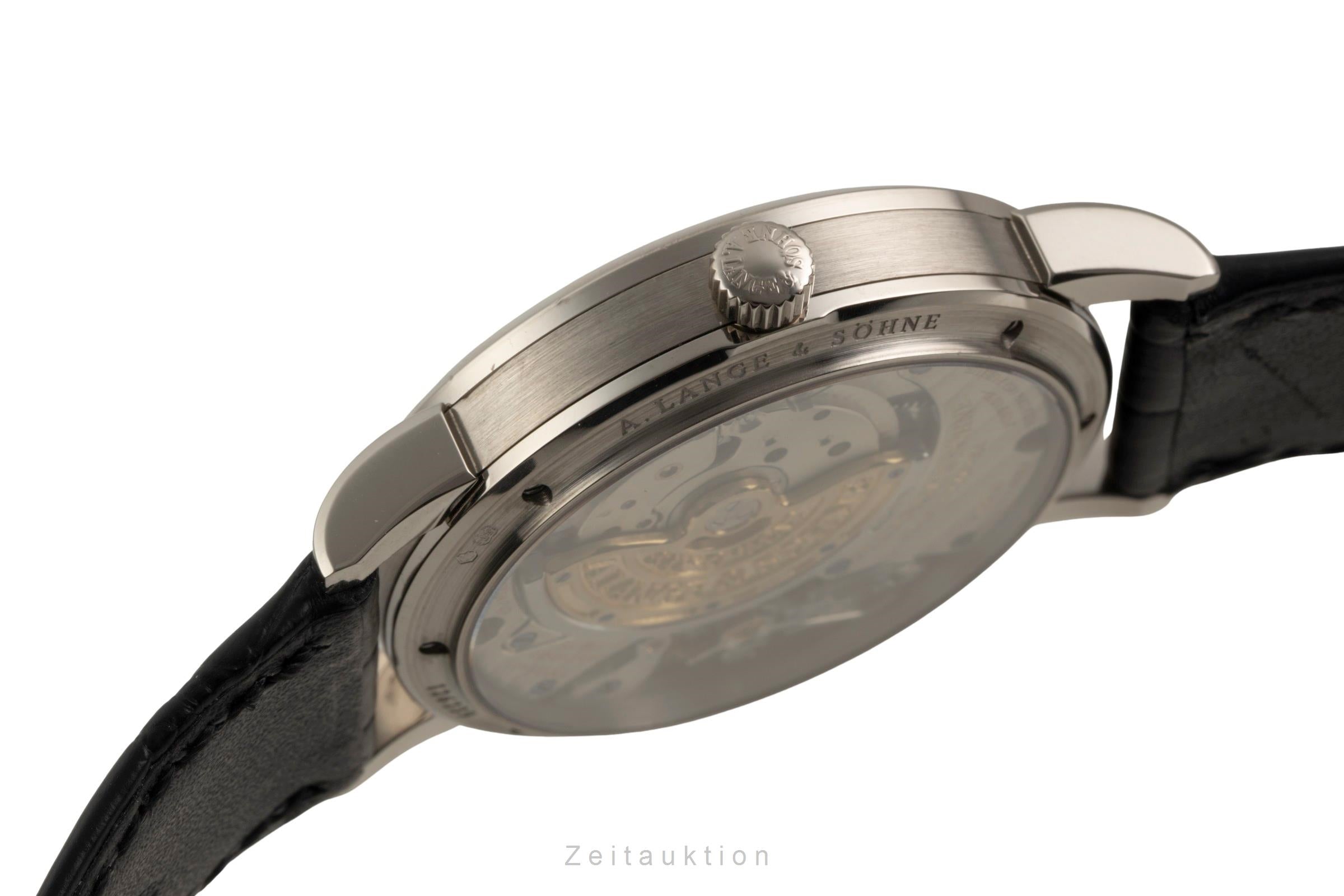 A. Lange & Söhne Langematik or blanc 18 ct automatique montre pour hommes 308.027  [2602215]