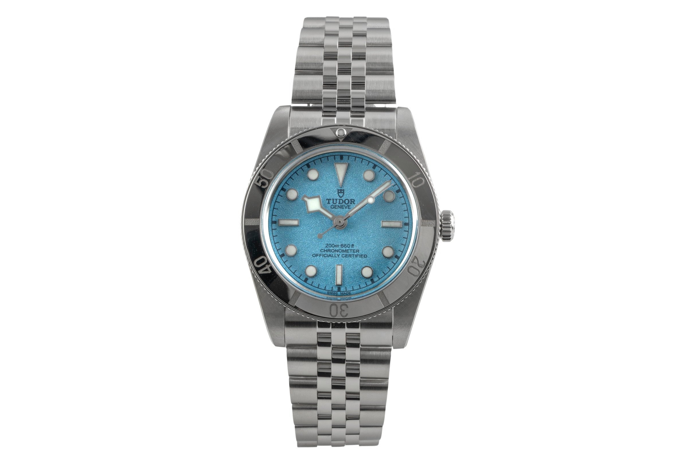 Tudor Black Bay 54 Lagoon Blue Stahl Automatik Herren Ref. 79000-0001 B&P 2026 [2602216]