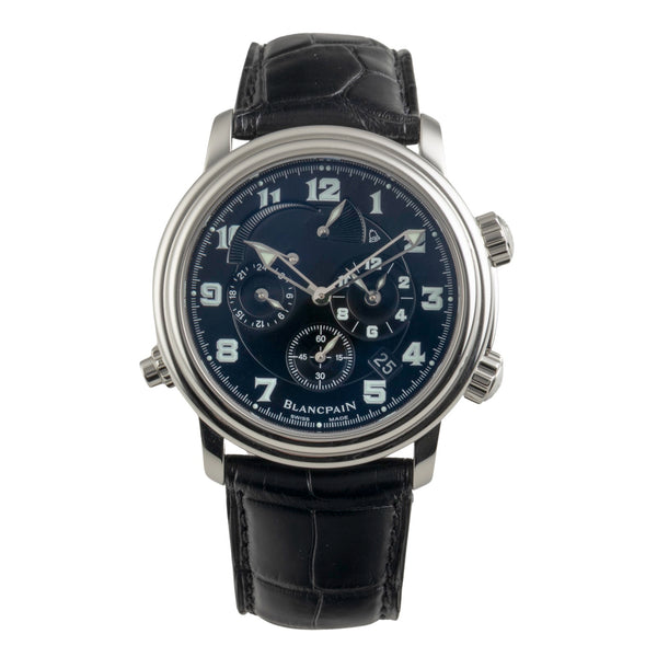 Blancpain Leman acciaio automatismo orologio da uomo 20141-1130M-53B  [2602221]