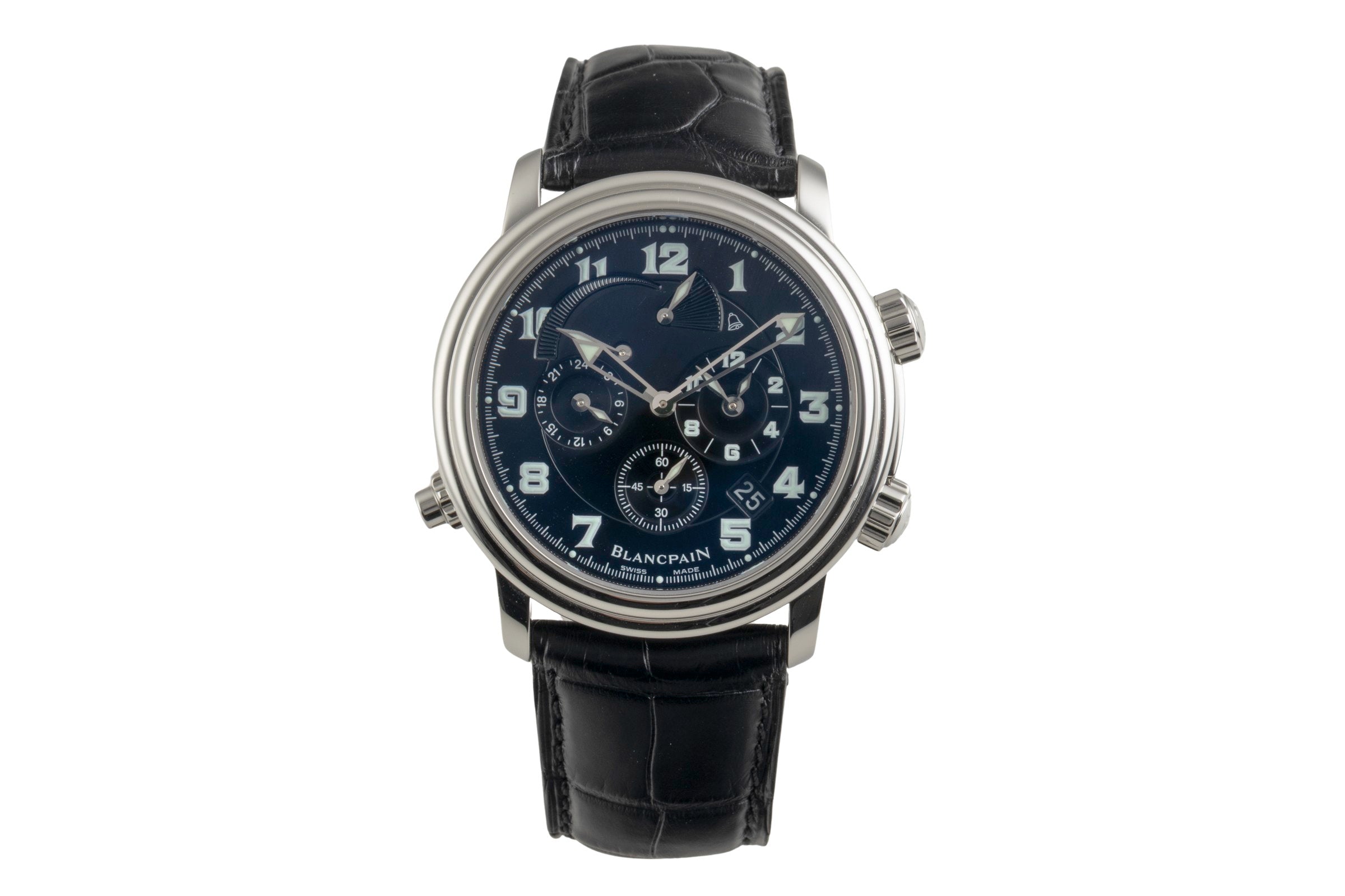 Blancpain Leman acier automatique montre pour hommes 20141-1130M-53B  [2602221]
