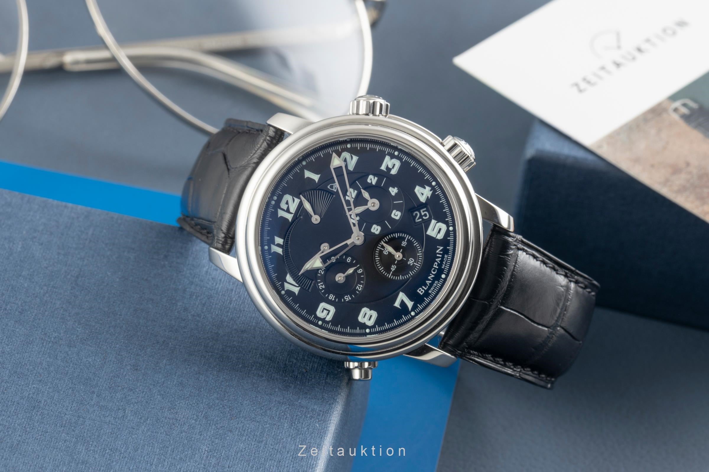 Blancpain Leman acciaio automatismo orologio da uomo 20141-1130M-53B  [2602221]