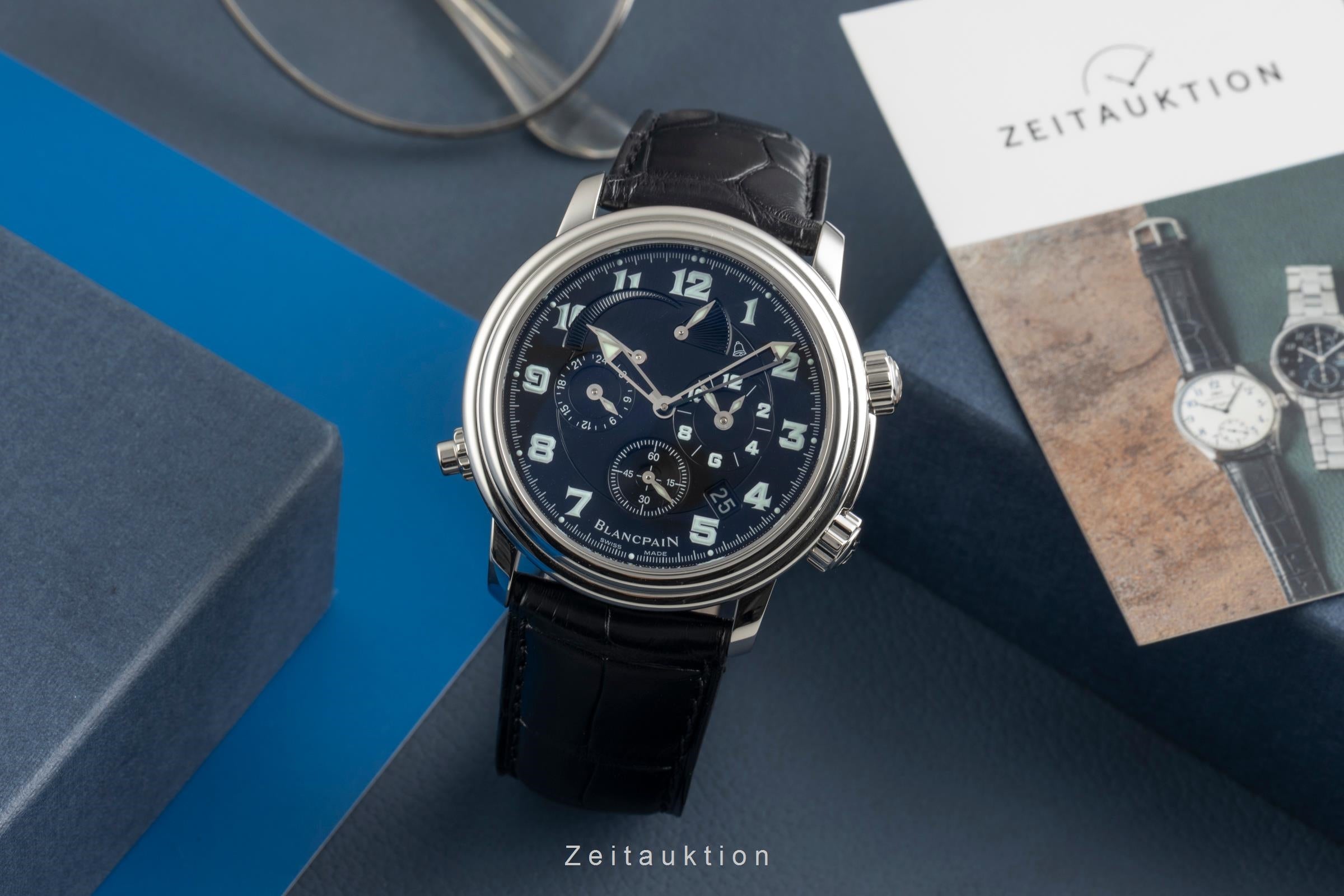 Blancpain Leman acciaio automatismo orologio da uomo 20141-1130M-53B  [2602221]