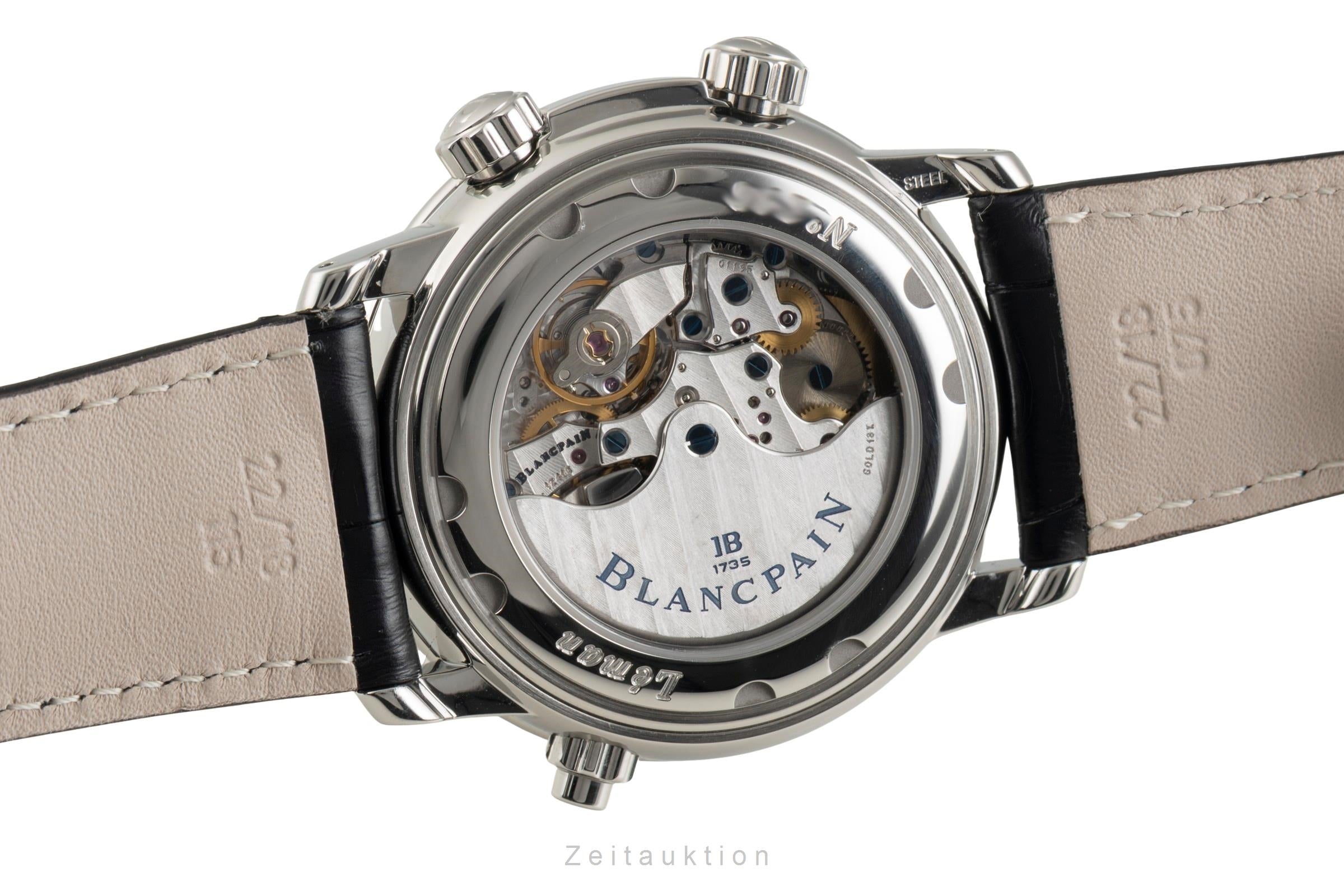 Blancpain Leman acciaio automatismo orologio da uomo 20141-1130M-53B  [2602221]