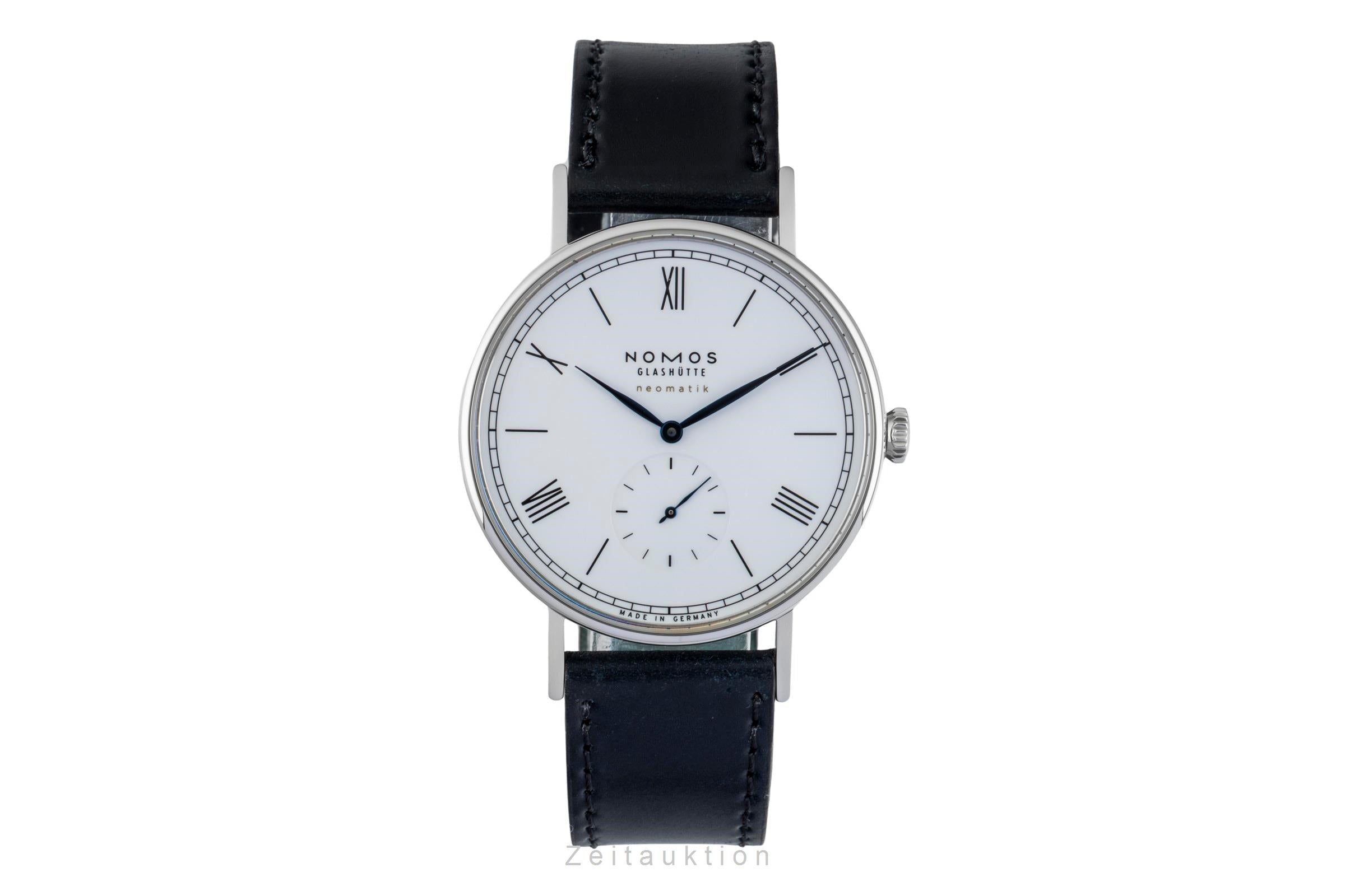 Nomos Ludwig acero automático reloj para caballeros 250.S1 Limited  [2602222]