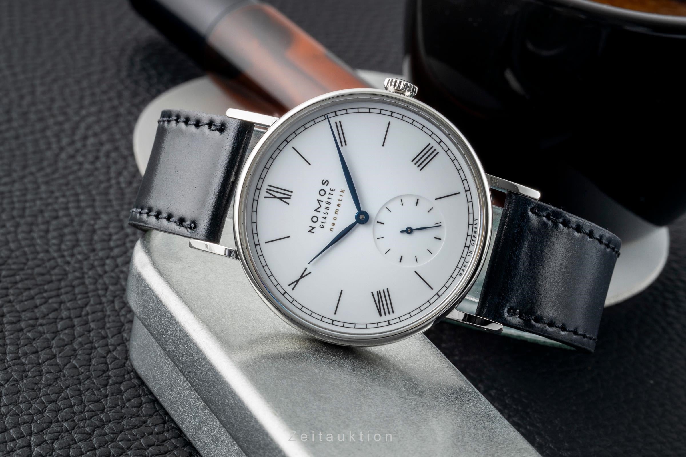 Nomos Ludwig acero automático reloj para caballeros 250.S1 Limited  [2602222]
