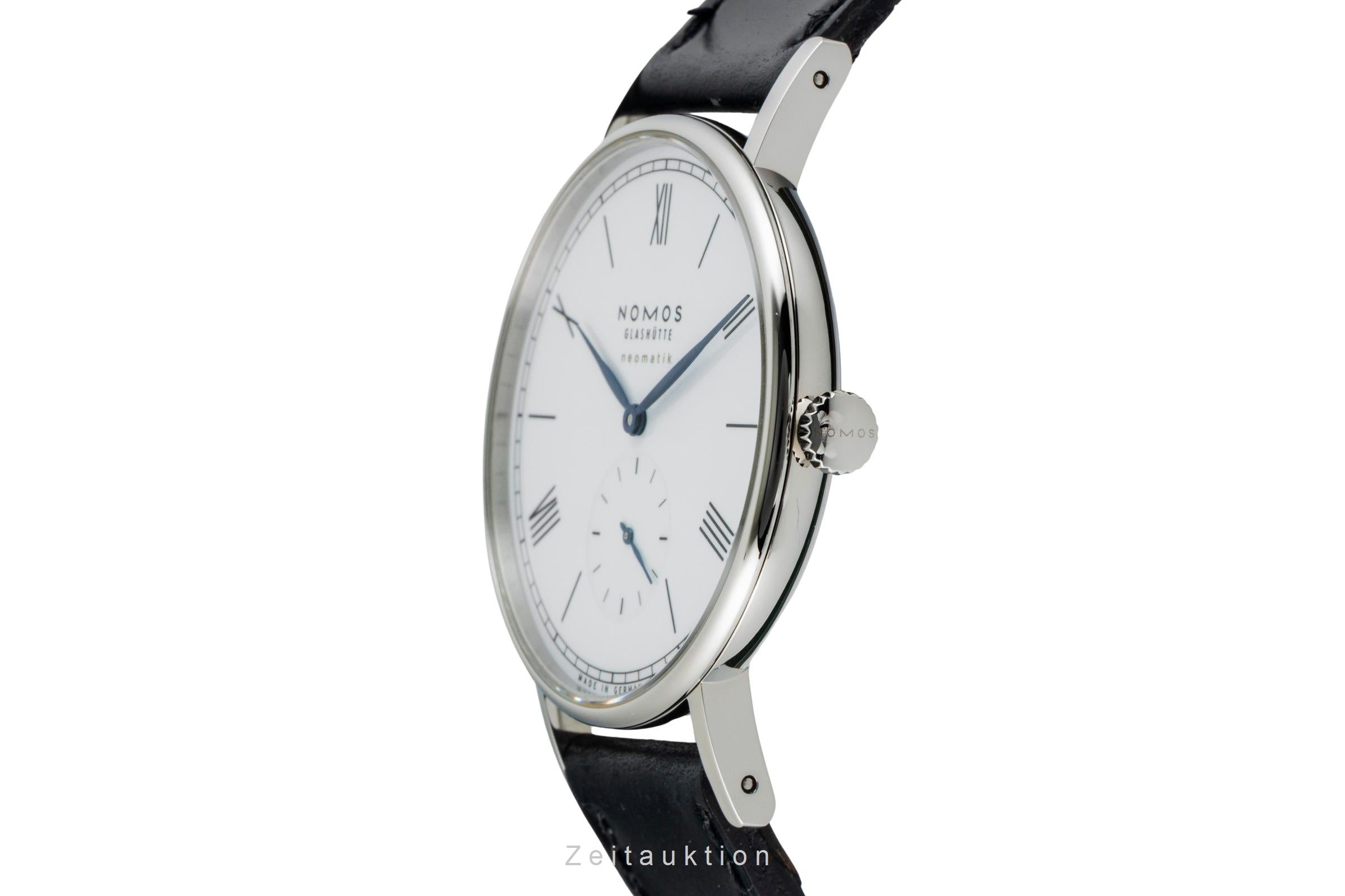 Nomos Ludwig acero automático reloj para caballeros 250.S1 Limited  [2602222]