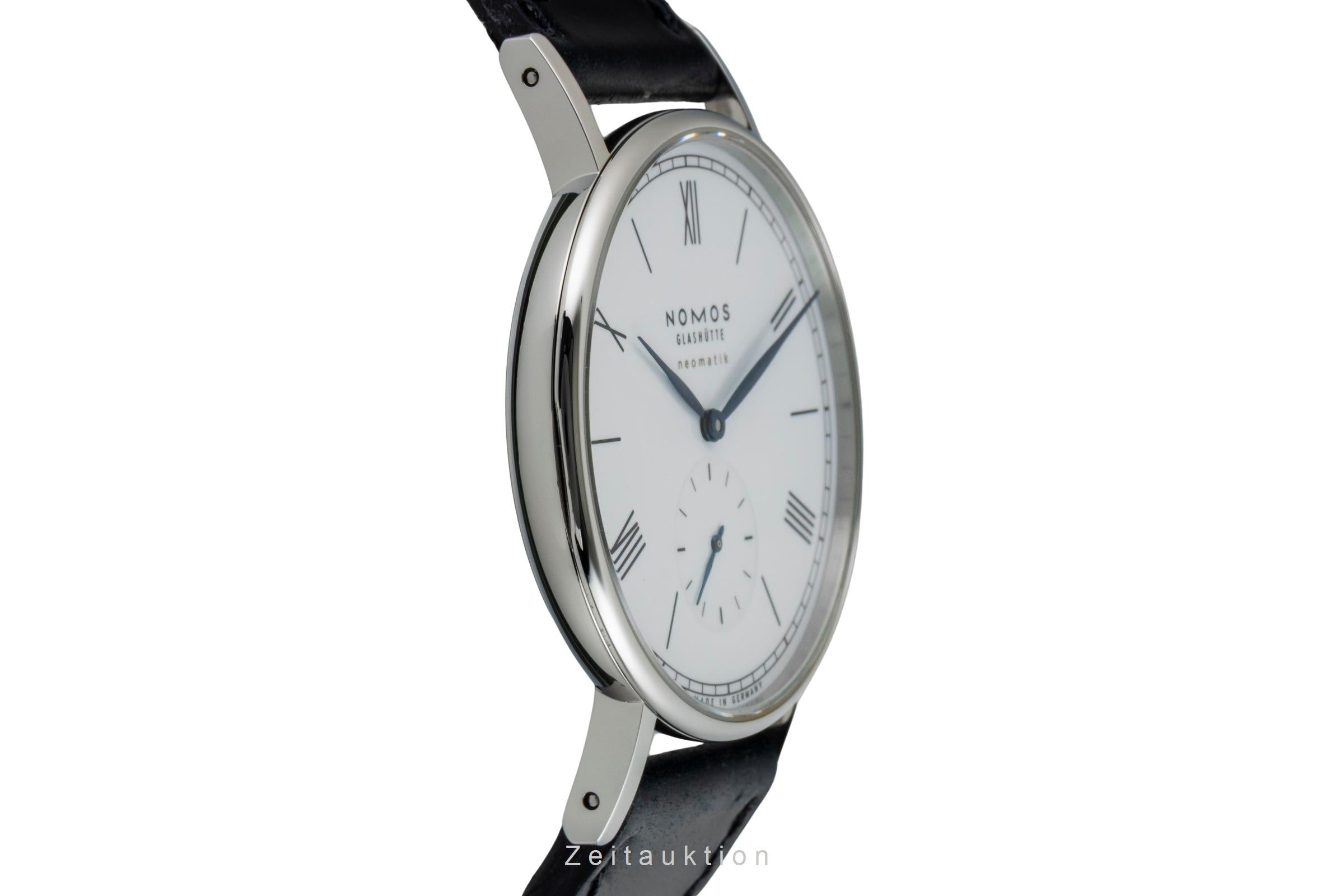 Nomos Ludwig acero automático reloj para caballeros 250.S1 Limited  [2602222]