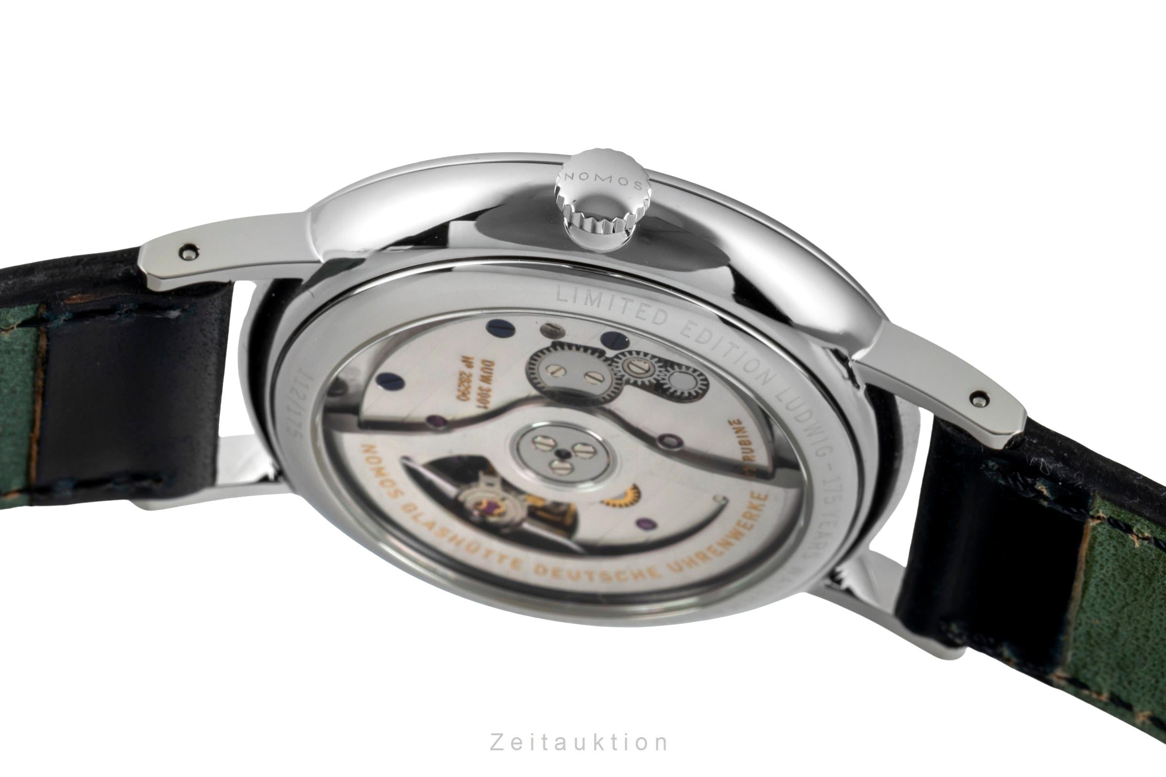 Nomos Ludwig acero automático reloj para caballeros 250.S1 Limited  [2602222]