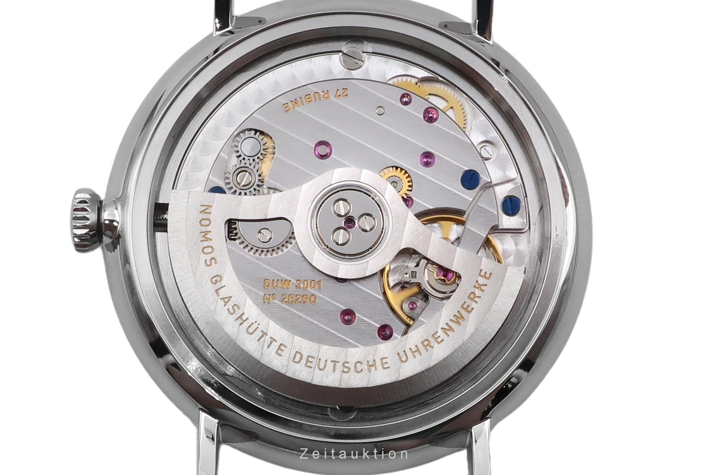 Nomos Ludwig acero automático reloj para caballeros 250.S1 Limited  [2602222]