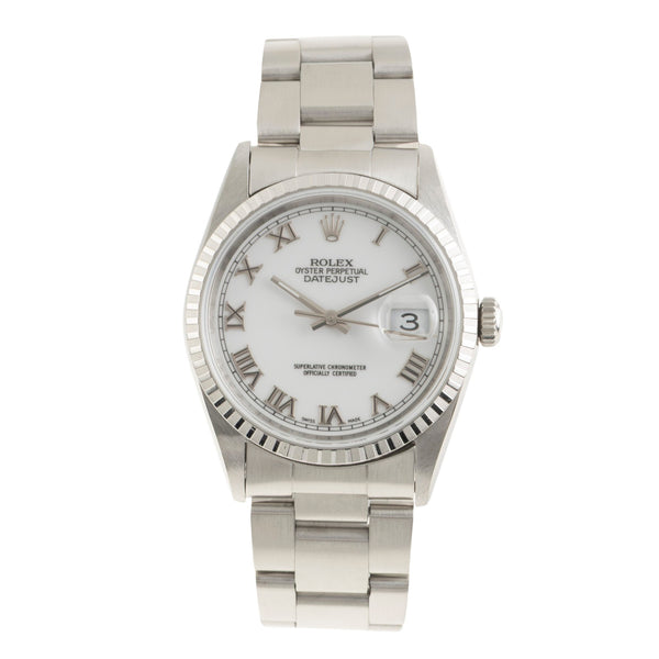 Rolex Datejust steel automatic men's watch 16220  [2602224]
