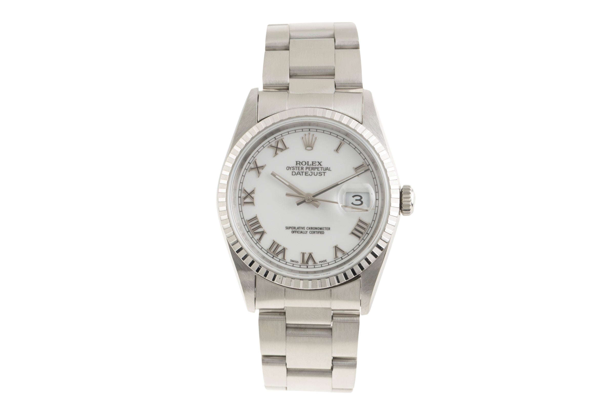 Rolex Datejust steel automatic men's watch 16220  [2602224]