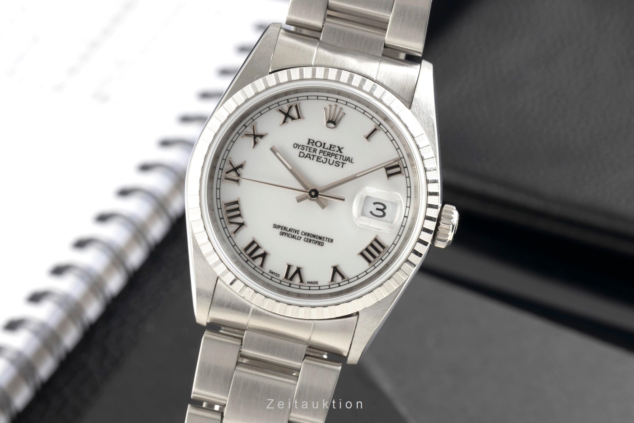 Rolex Datejust steel automatic men's watch 16220  [2602224]