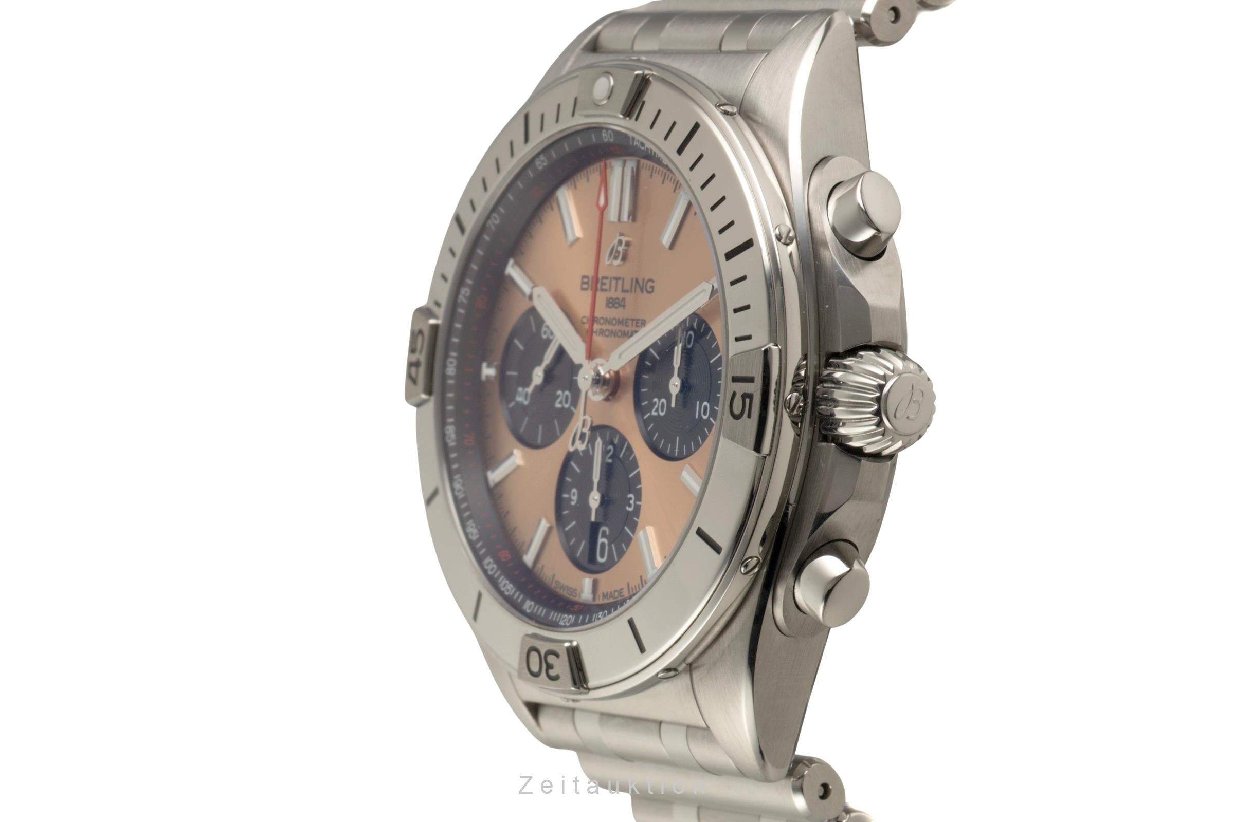Breitling Chronomat cronografo acciaio automatismo orologio da uomo AB0134101K1A1 LP: 9200EUR  [2602229]