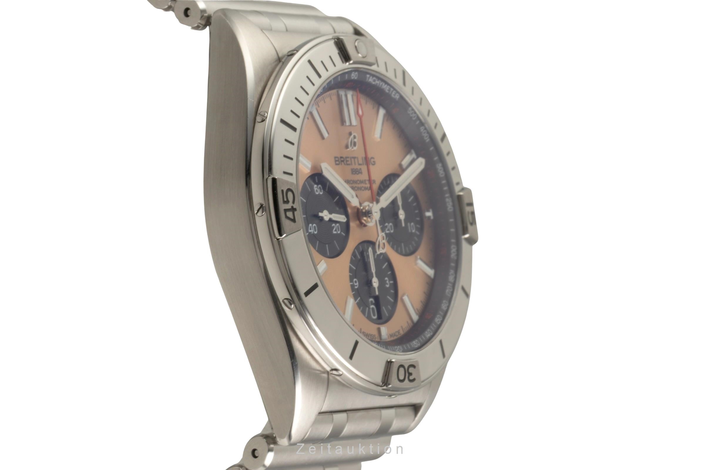 Breitling Chronomat cronografo acciaio automatismo orologio da uomo AB0134101K1A1 LP: 9200EUR  [2602229]