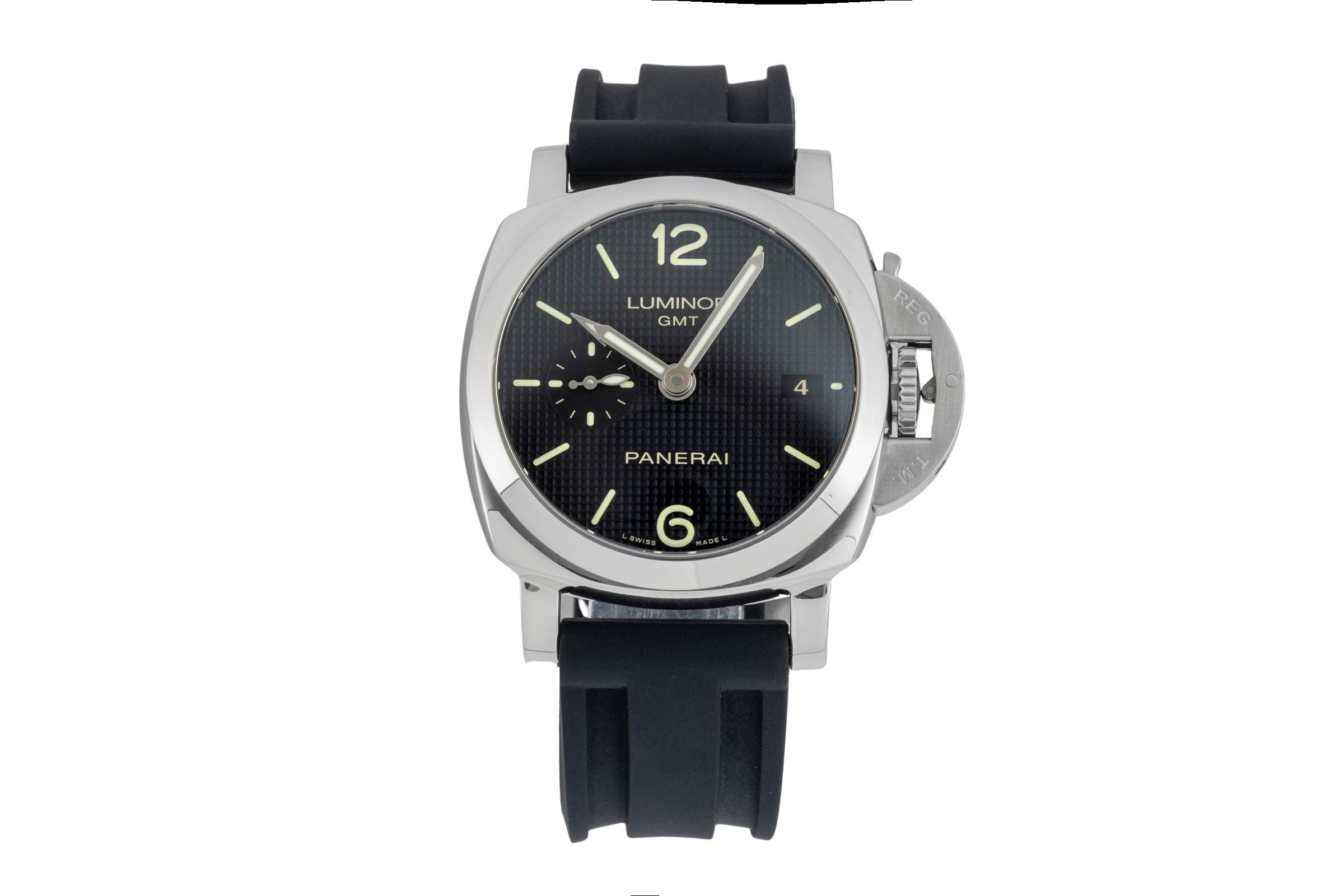 Panerai Luminor GMT acciaio automatismo orologio da uomo PAM00535  [2602232]