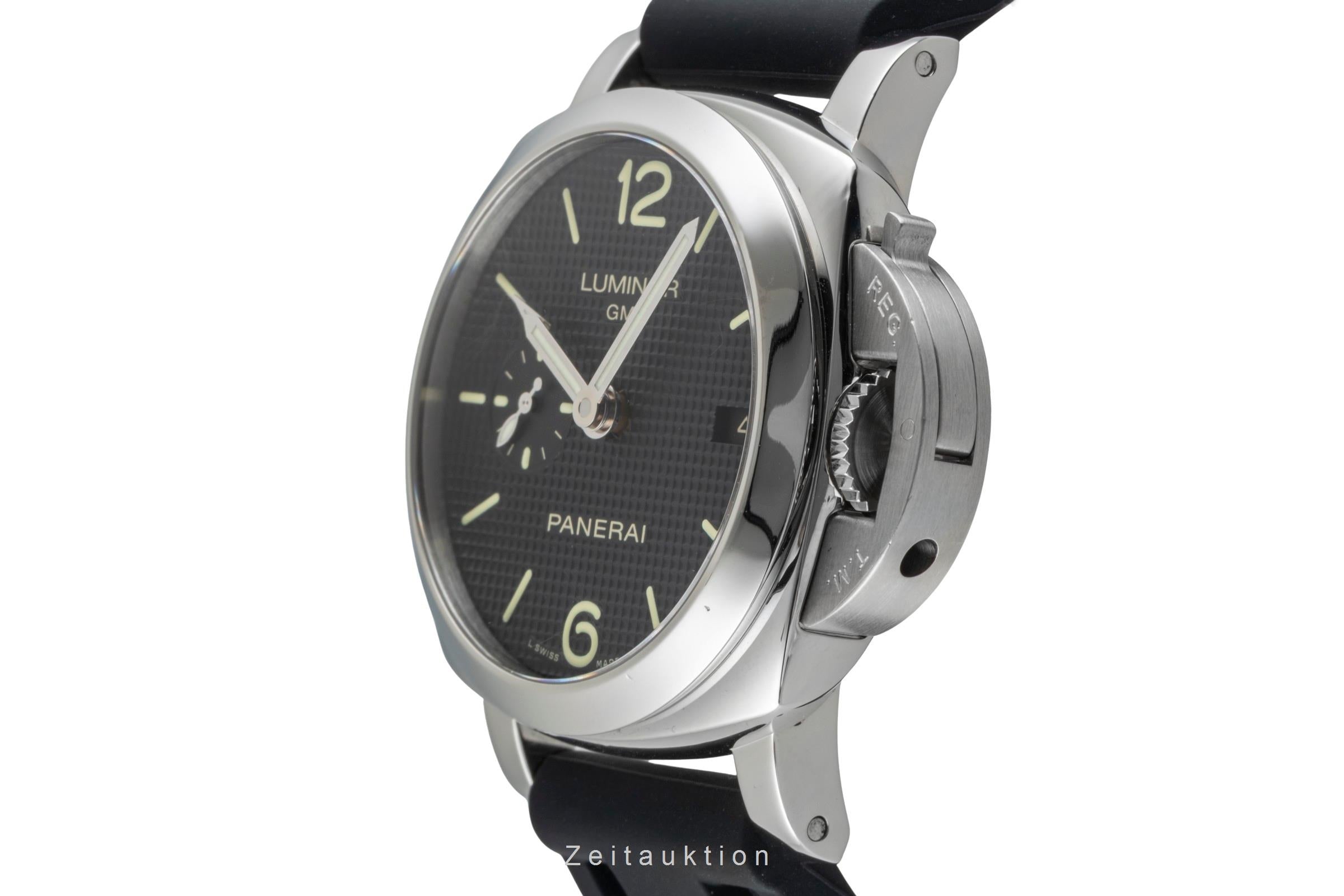 Panerai Luminor GMT Automatik Stahl Herrenuhr PAM00535 Box & Papiere 2015 [2602232]
