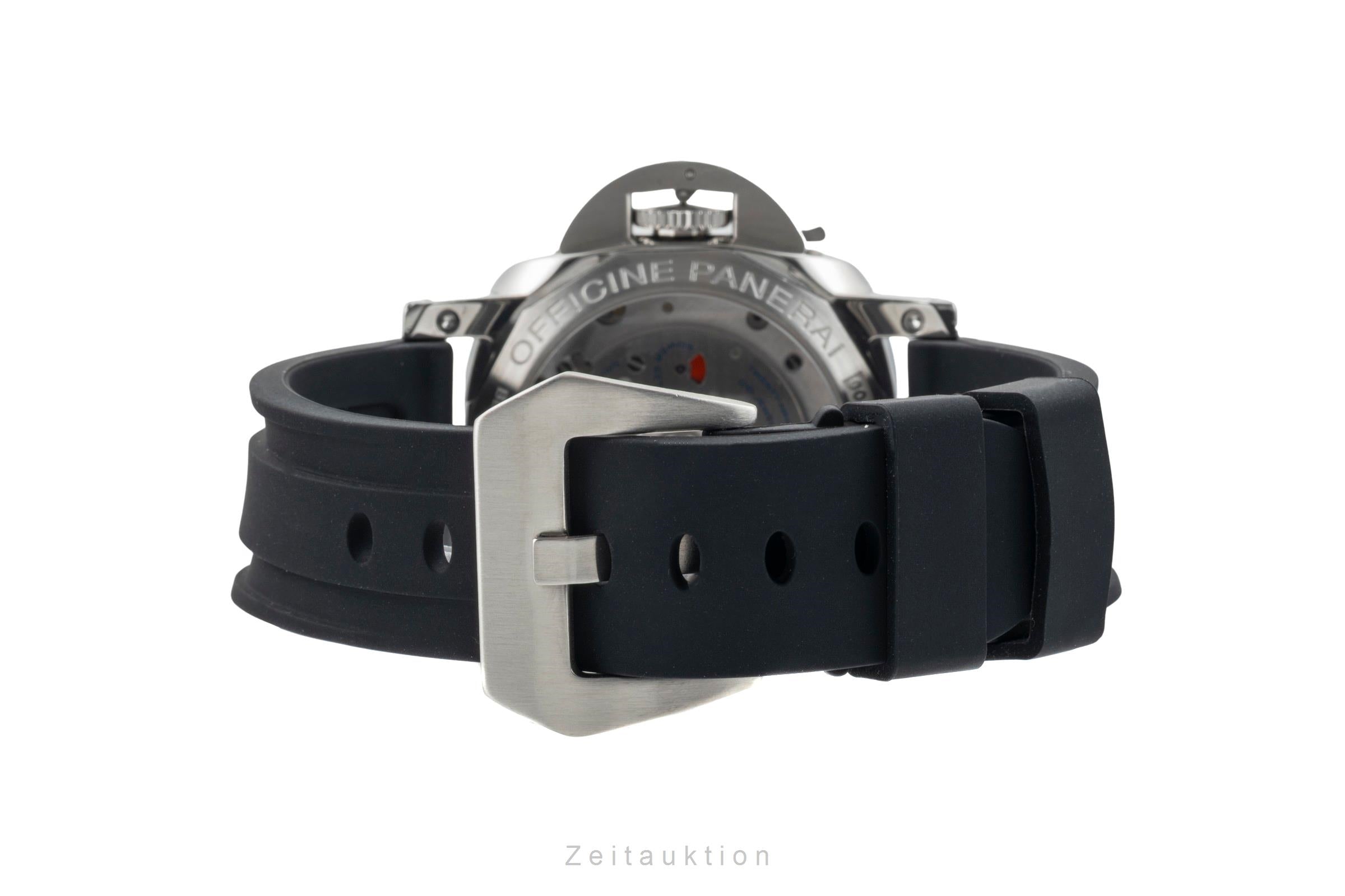 Panerai Luminor GMT Automatik Stahl Herrenuhr PAM00535 Box & Papiere 2015 [2602232]