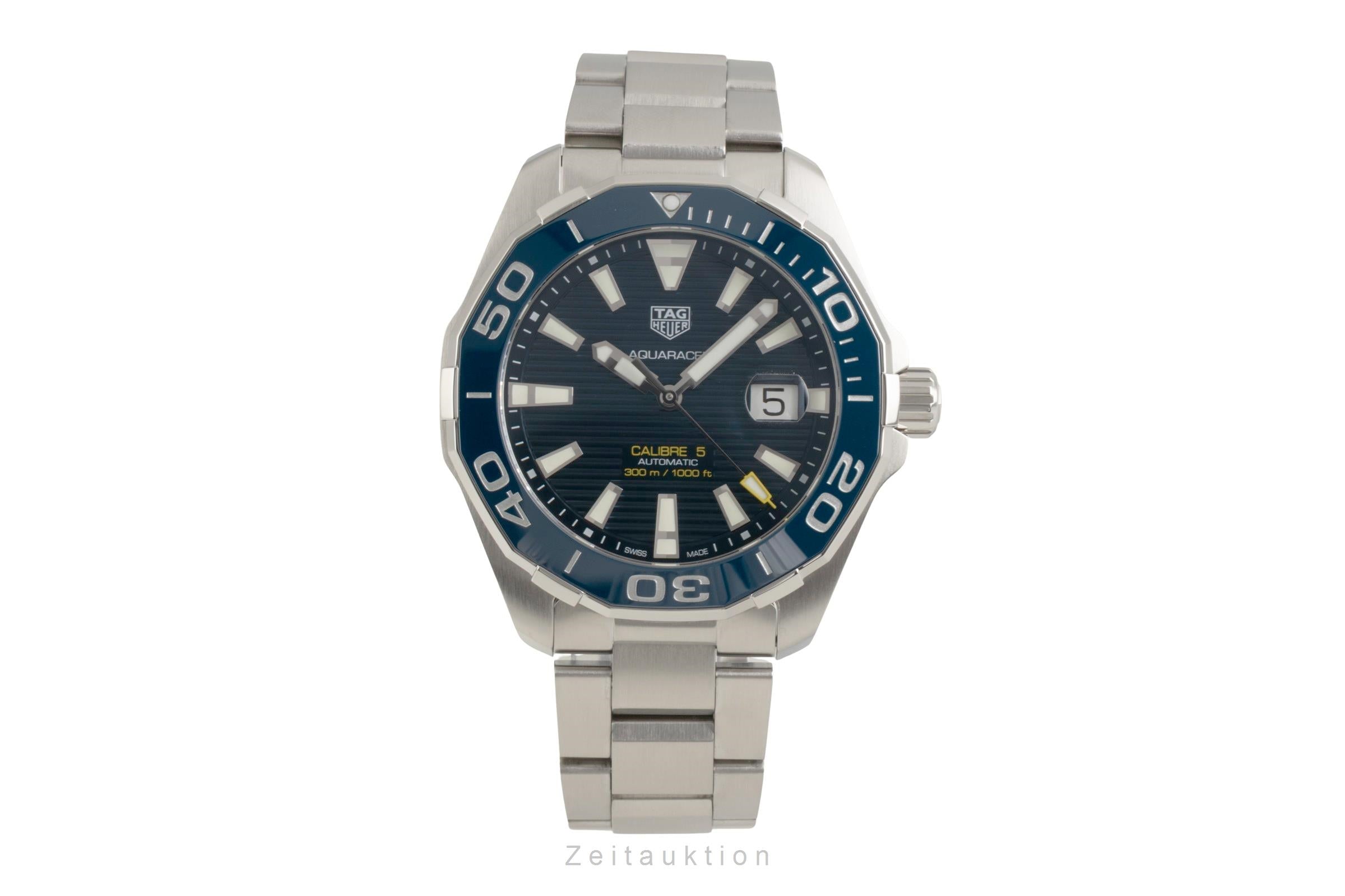Tag Heuer Aquaracer 300M Calibre 5 Automatik Ref. WAY201B.BA0927 B&P 2018 [2602235]