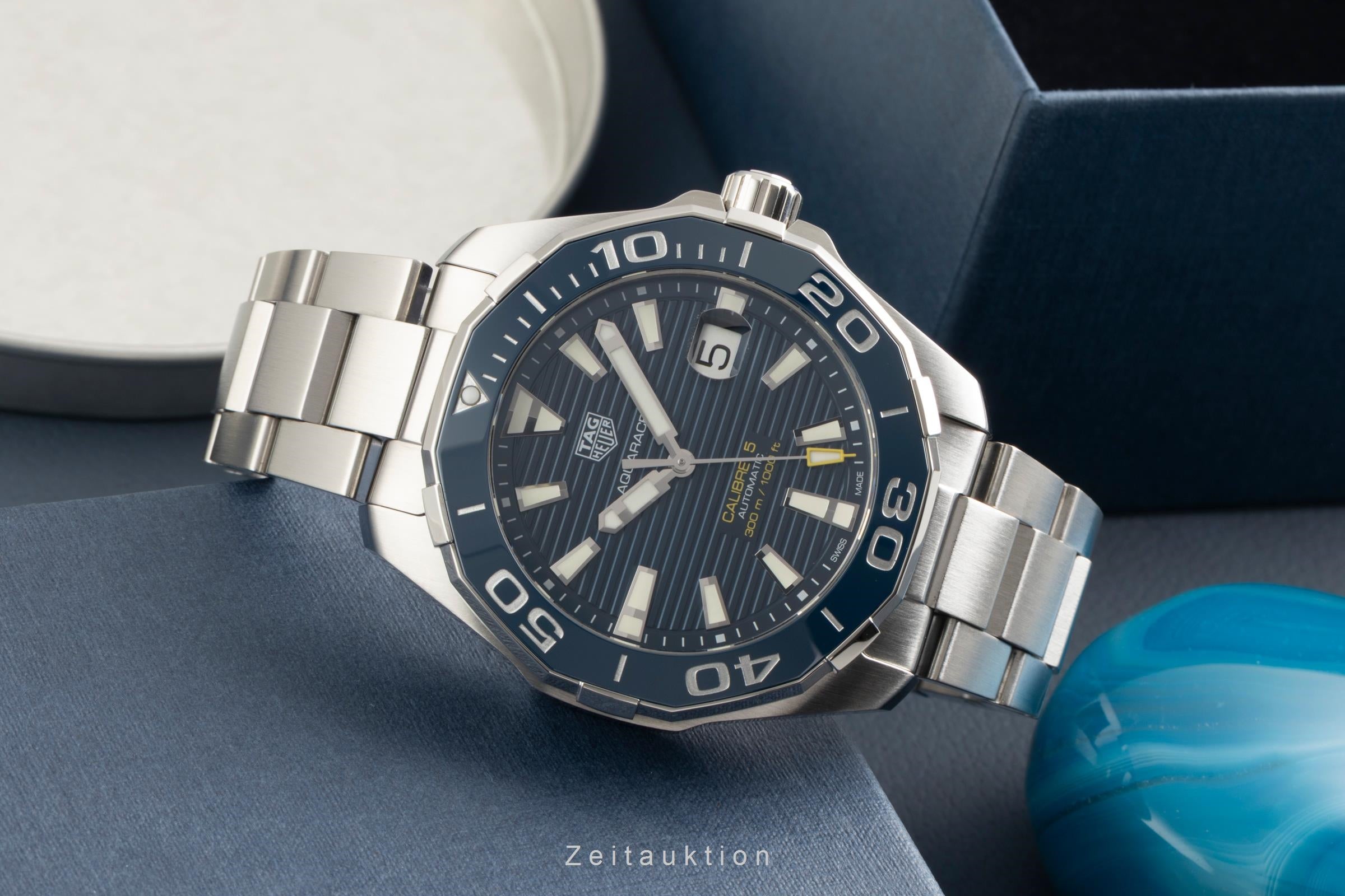 Tag Heuer Aquaracer 300M Calibre 5 Automatik Ref. WAY201B.BA0927 B&P 2018 [2602235]