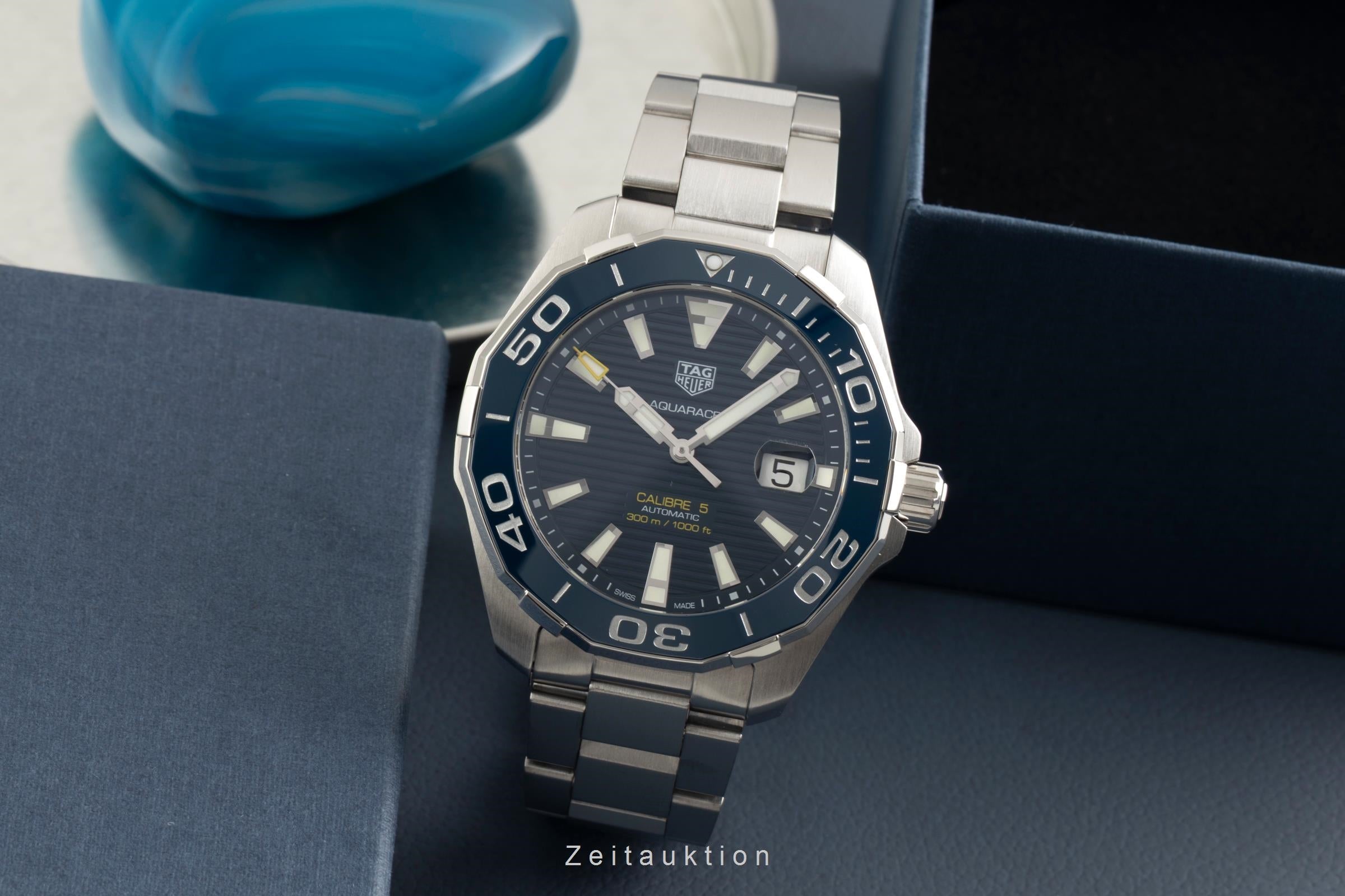 Tag Heuer Aquaracer 300M Calibre 5 Automatik Ref. WAY201B.BA0927 B&P 2018 [2602235]