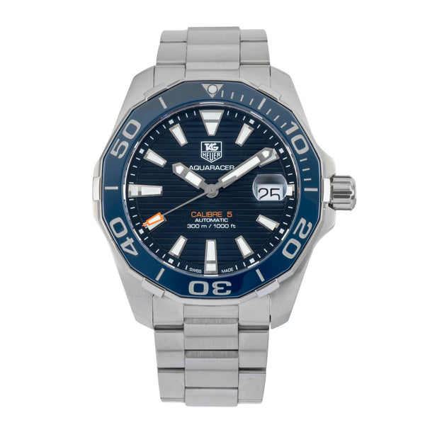 Tag Heuer Aquaracer steel automatic men's watch WAY211C.BA0928  [2602236]