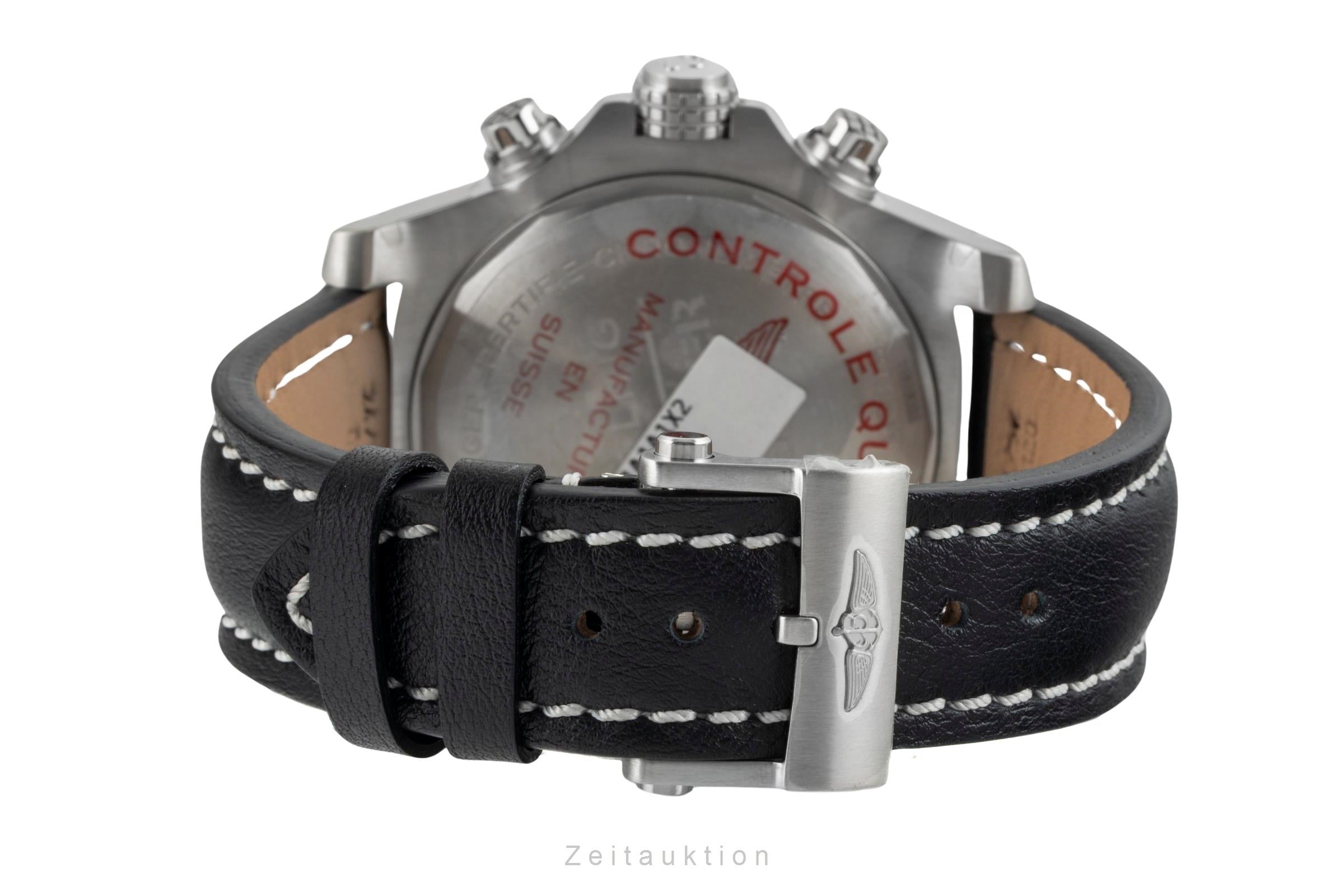 Breitling Super Avenger steel automatic men's watch A133751A1A1X2 LP: 5700EUR  [2602237]