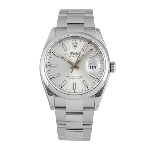 Rolex Datejust 36 Silver Dial Oyster Edelstahl Automatik Ref. 126200  [2602238]