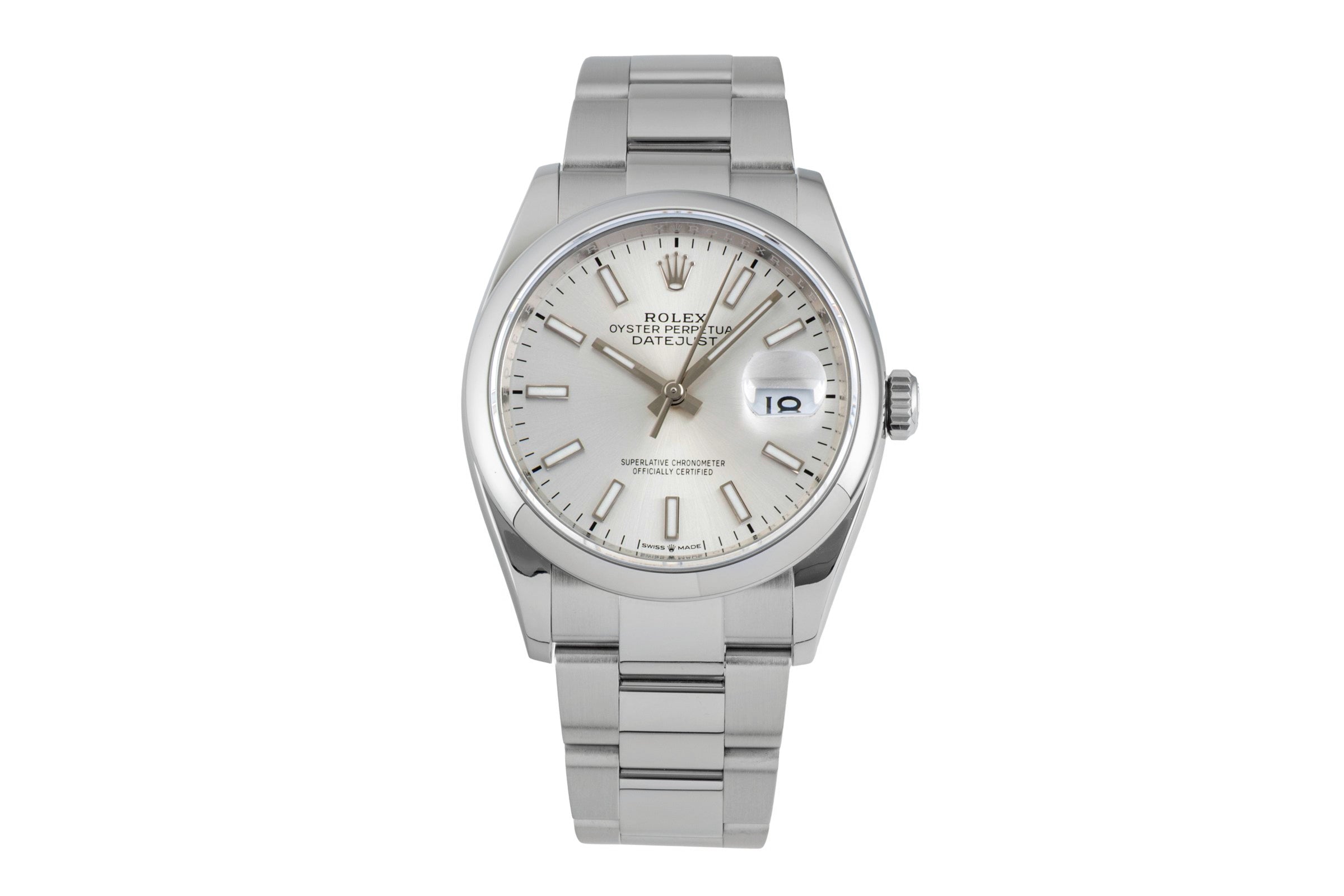 Rolex Datejust acciaio automatismo orologio da uomo 126200  [2602238]