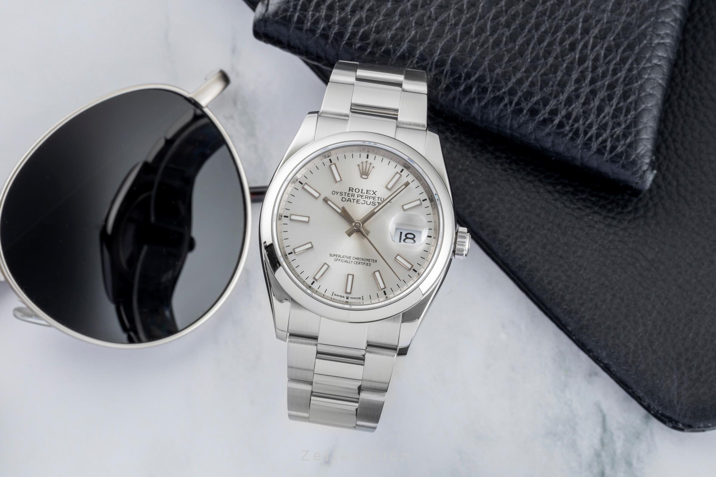Rolex Datejust 36 Silver Dial Oyster Edelstahl Automatik Ref. 126200  [2602238]