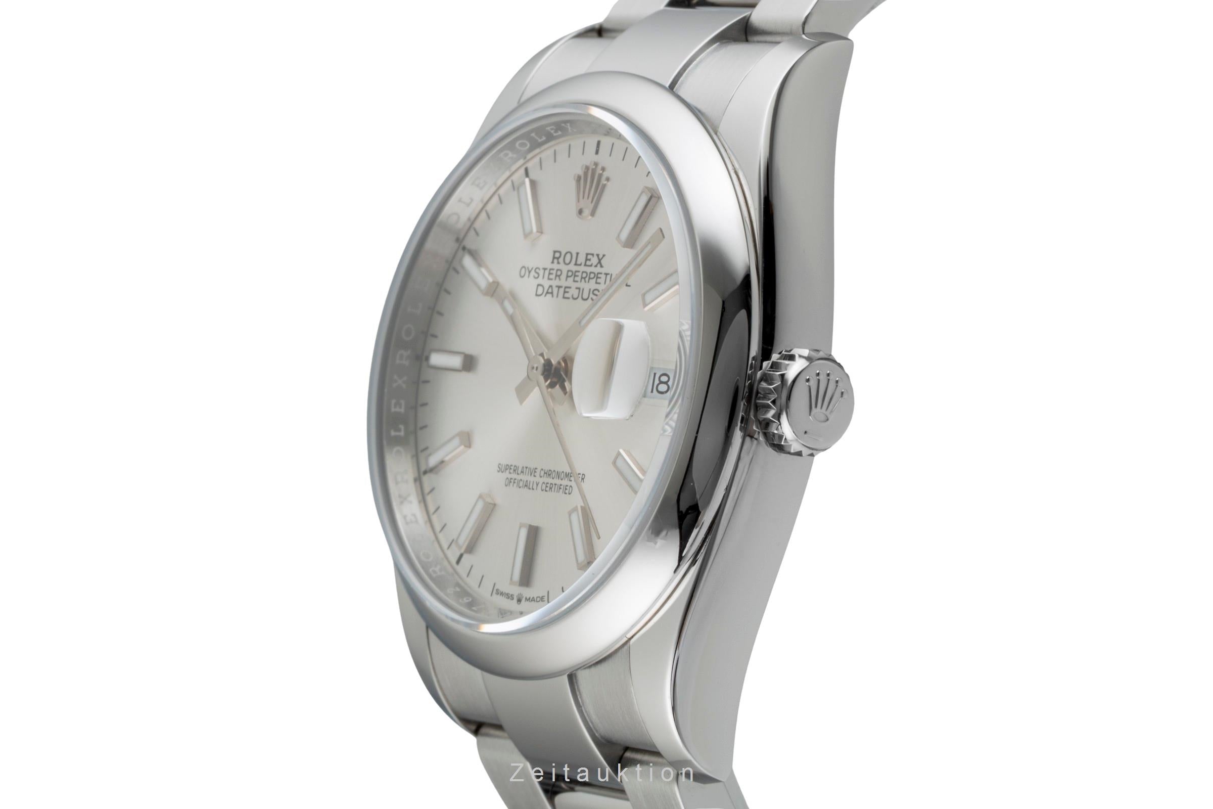 Rolex Datejust 36 Silver Dial Oyster Edelstahl Automatik Ref. 126200  [2602238]
