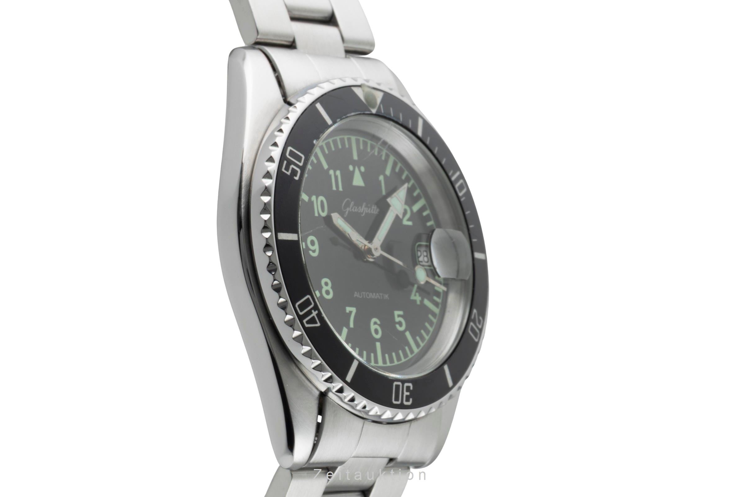 Glashütte acero automático reloj para caballeros 0717-11-38-00  [2602240]