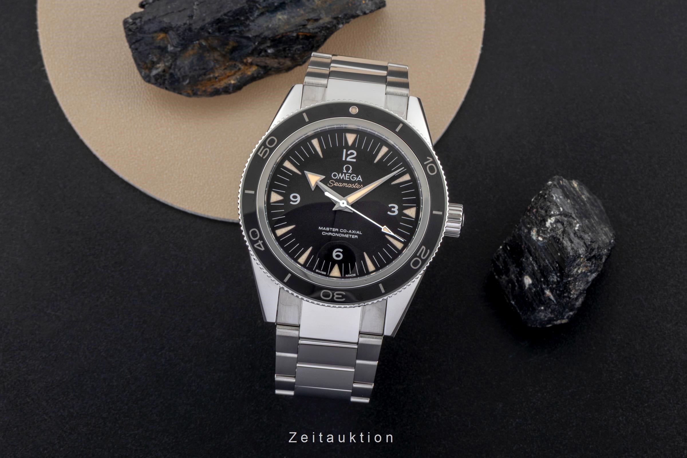 Omega Seamaster 300 Edelstahl Automatik Ref. 233.30.41.21.01.001 B&P 2018 [2602246]