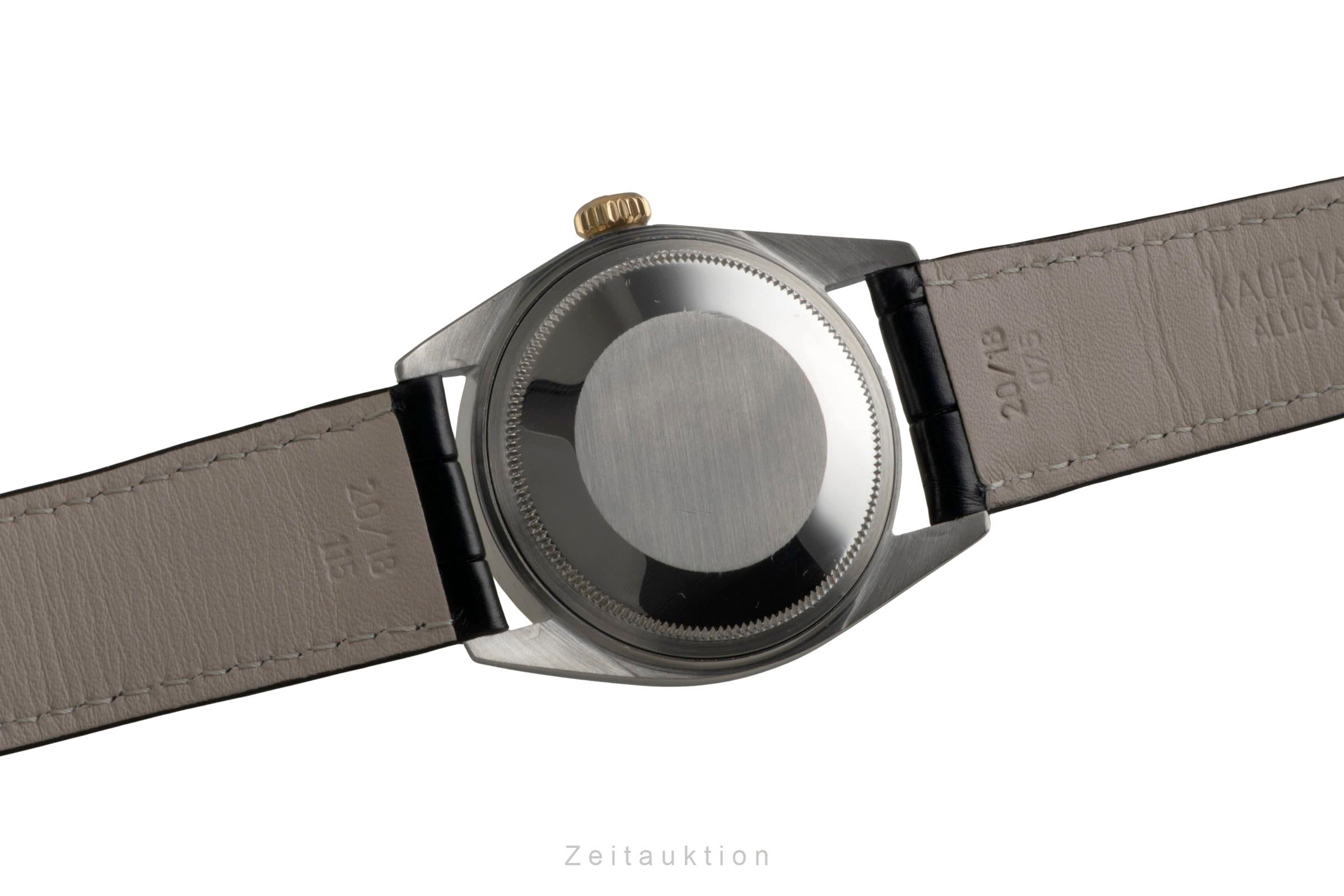 Rolex Datejust acier / or  automatique montre pour hommes 1601 Vintage  [2602249]