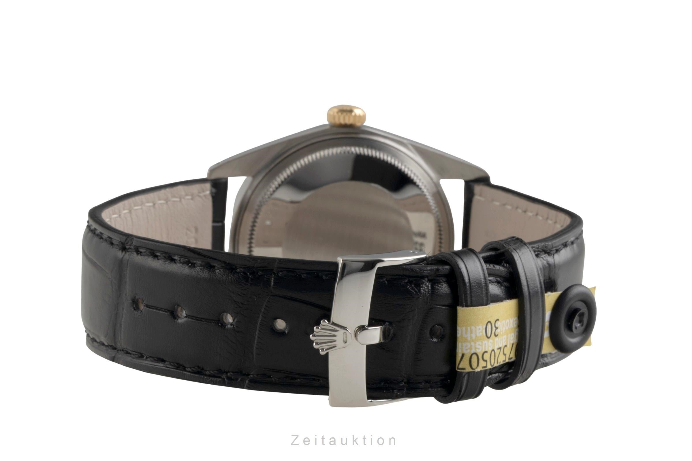 Rolex Datejust acier / or  automatique montre pour hommes 1601 Vintage  [2602249]
