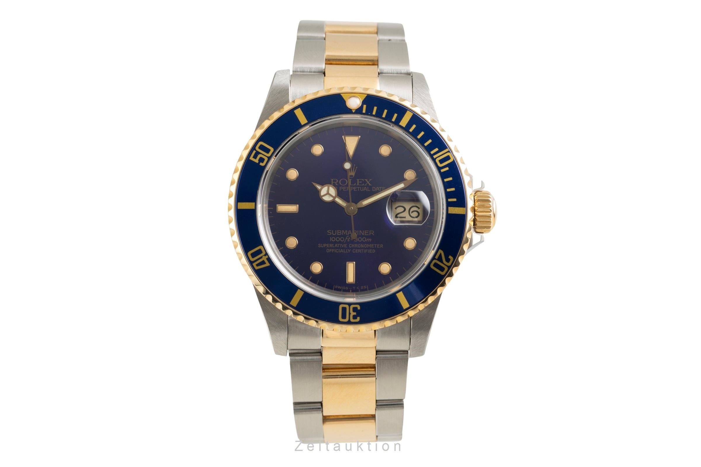 Rolex Submariner acero / oro automático reloj para caballeros 16803  [2602250]