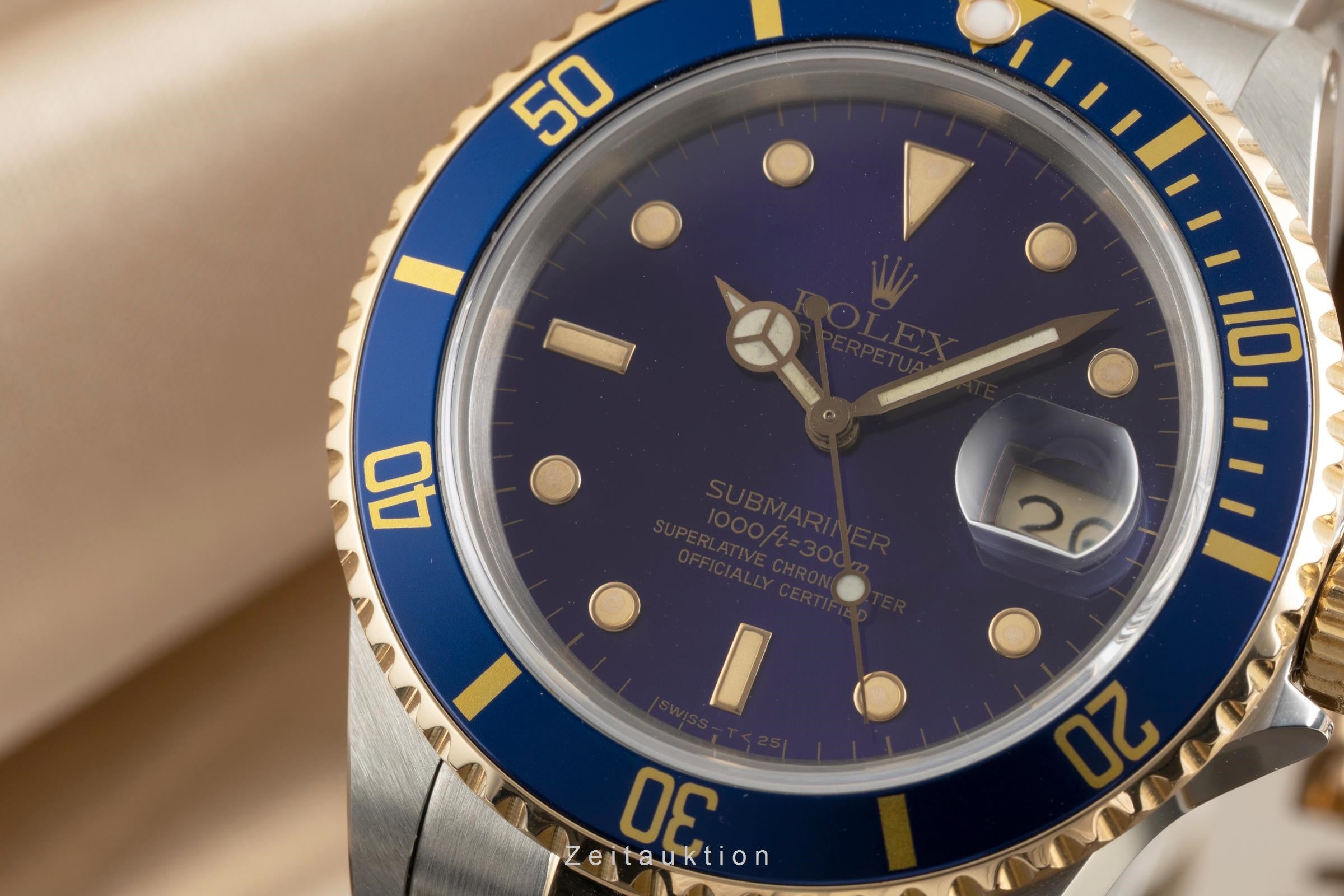 Rolex Submariner acero / oro automático reloj para caballeros 16803  [2602250]