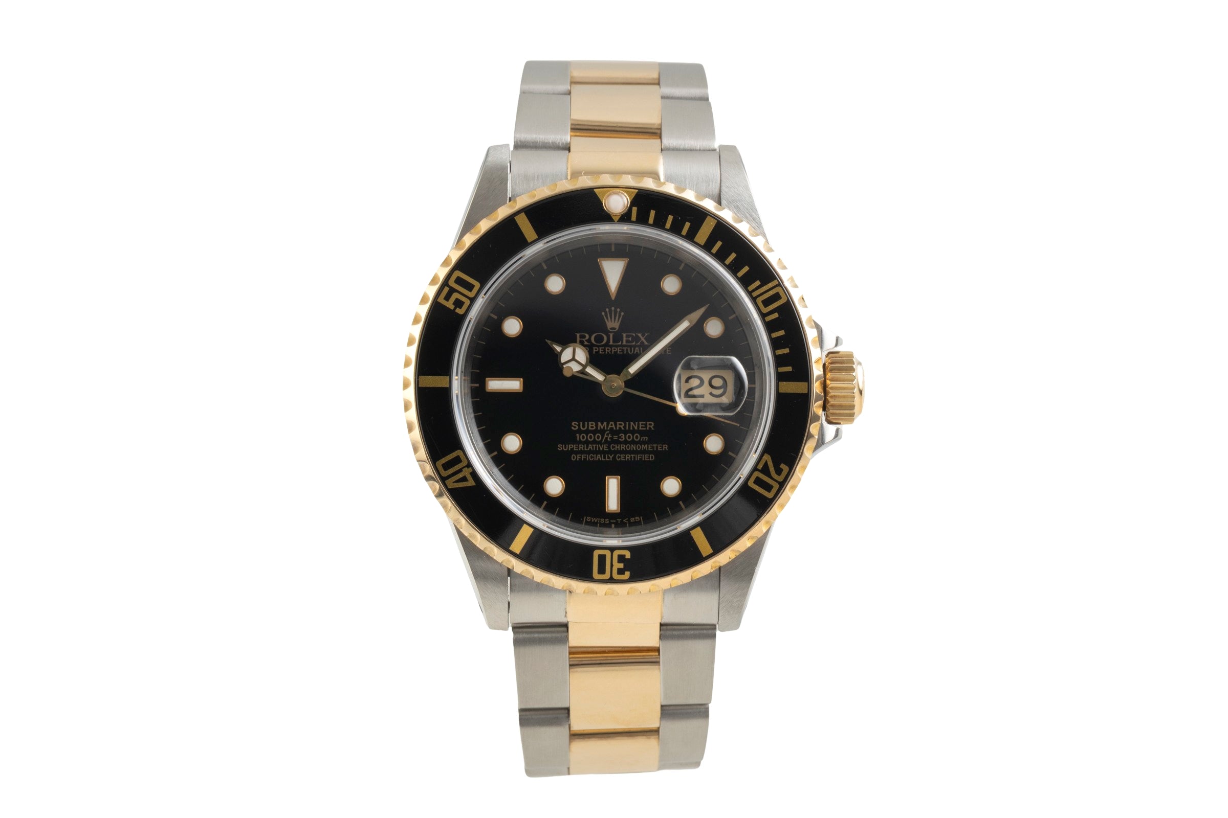 Rolex Submariner acciaio / oro automatismo orologio da uomo 16613  [2602251]