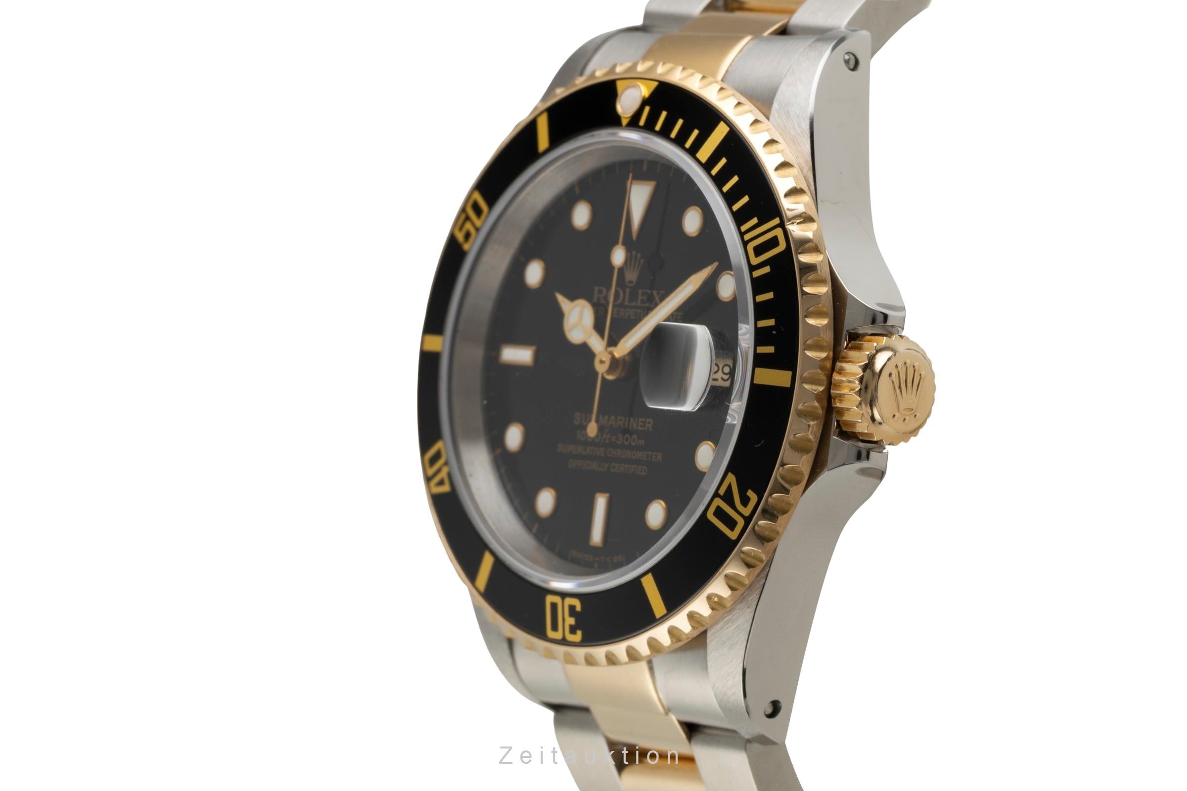 Rolex Submariner acero / oro automático reloj para caballeros 16613  [2602251]