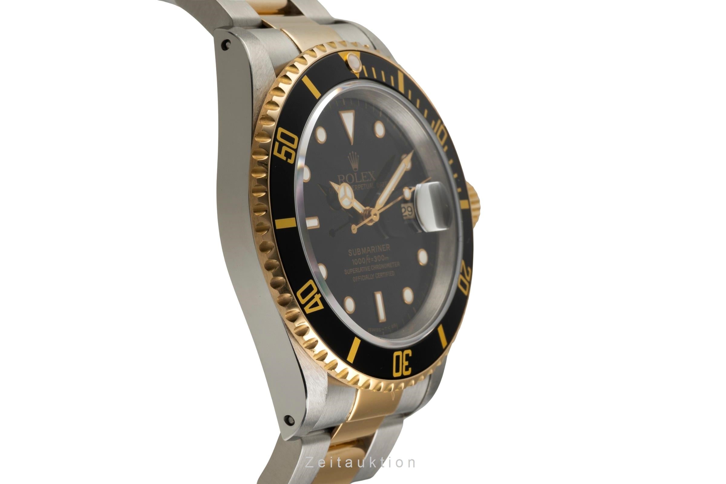 Rolex Submariner acero / oro automático reloj para caballeros 16613  [2602251]