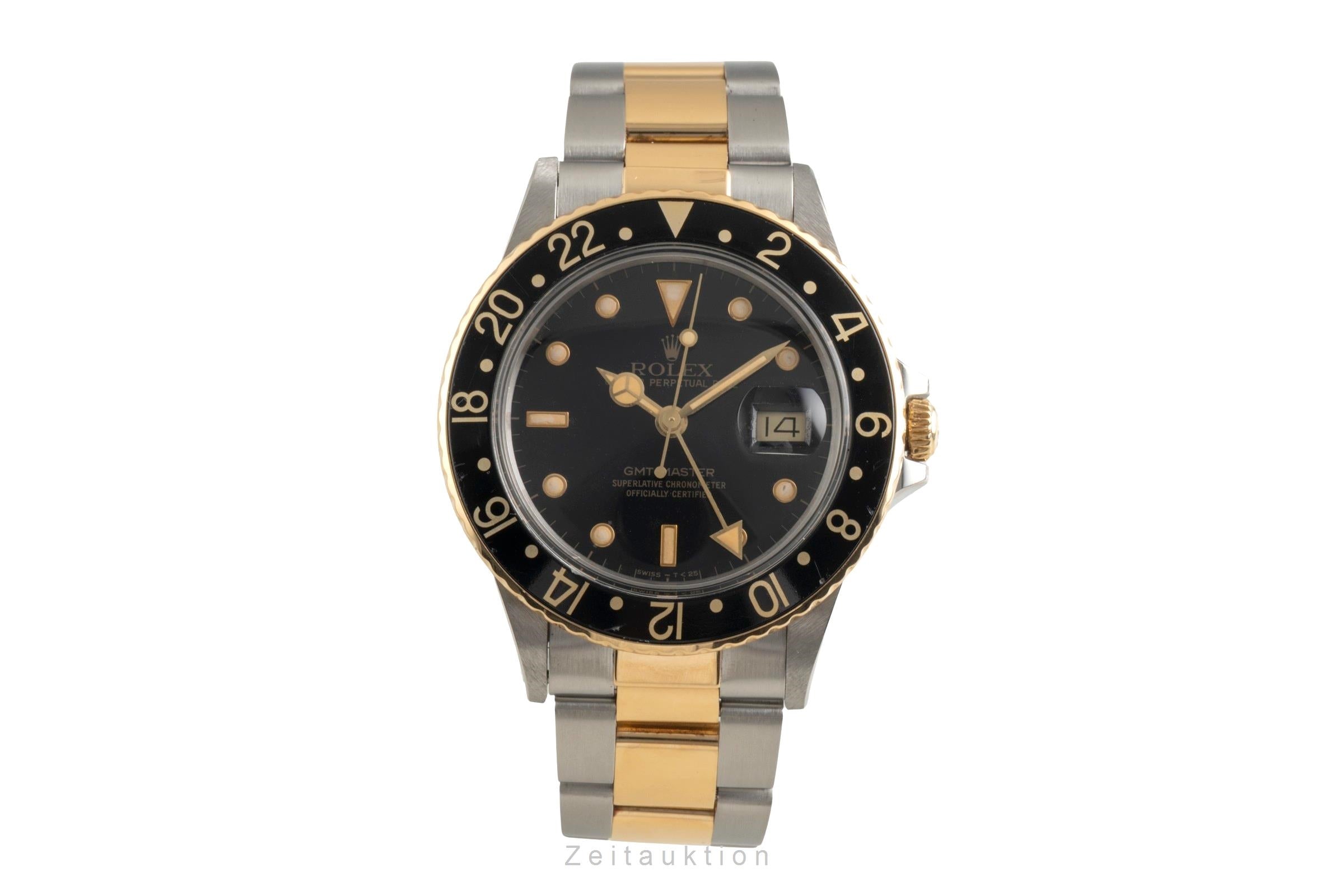 Rolex GMT-Master acciaio / oro automatismo orologio da uomo 16753  [2602252]