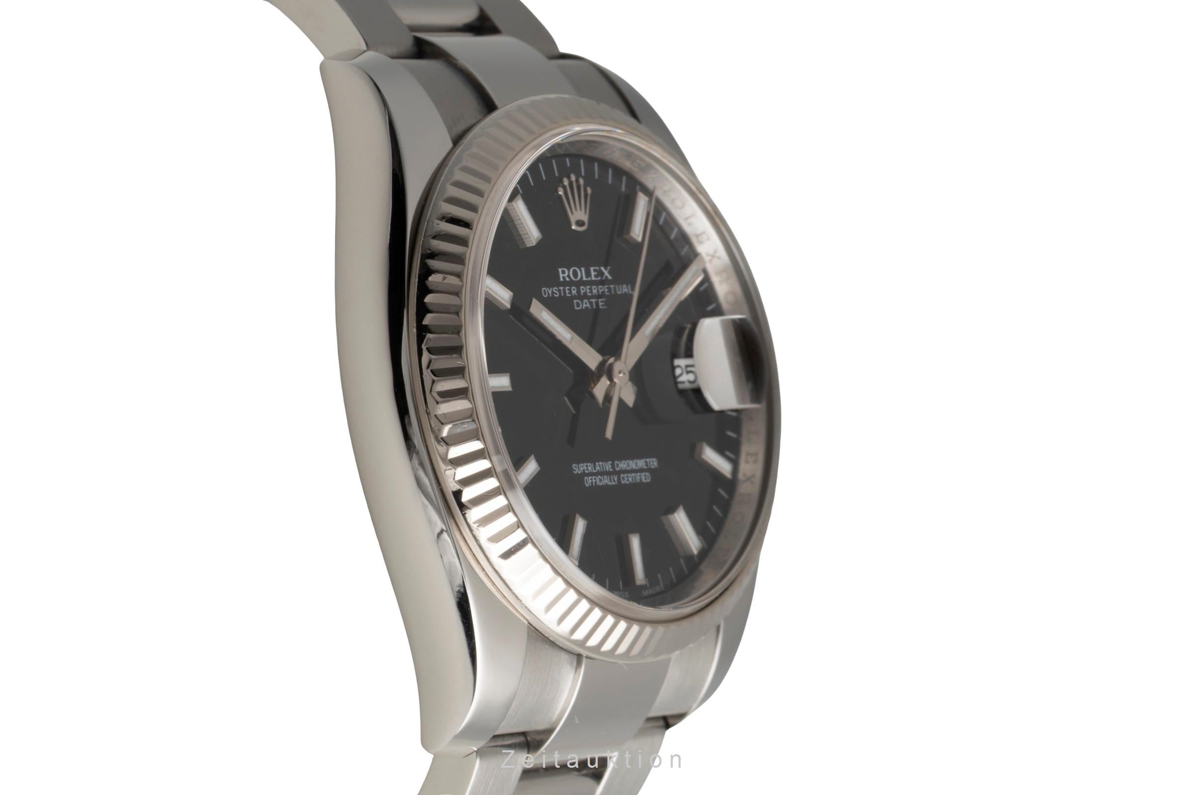 Rolex Datejust acero / oro blanco automático reloj para caballeros 115234  [2602253]