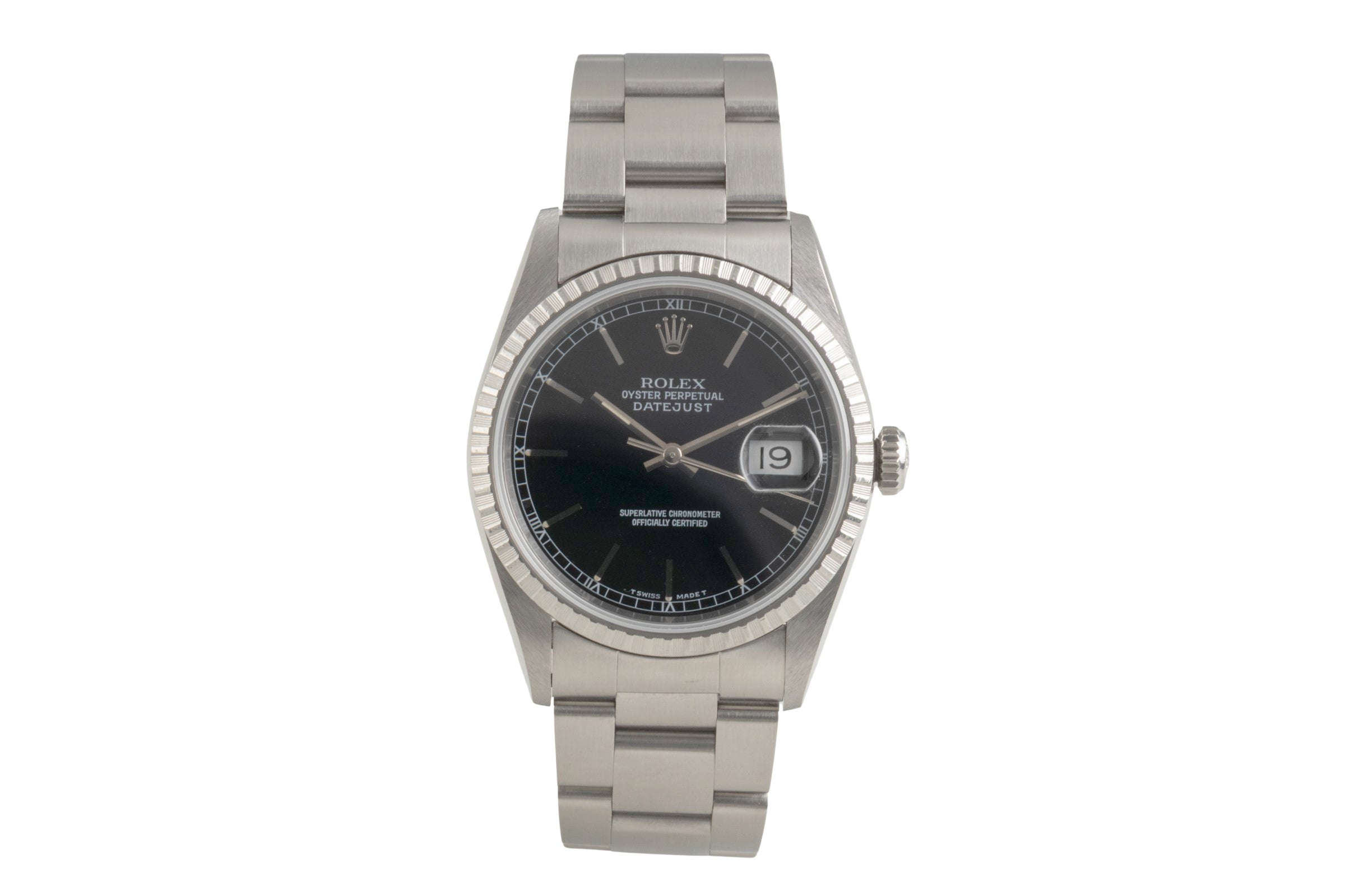 Rolex Datejust steel automatic men's watch 16220  [2602254]