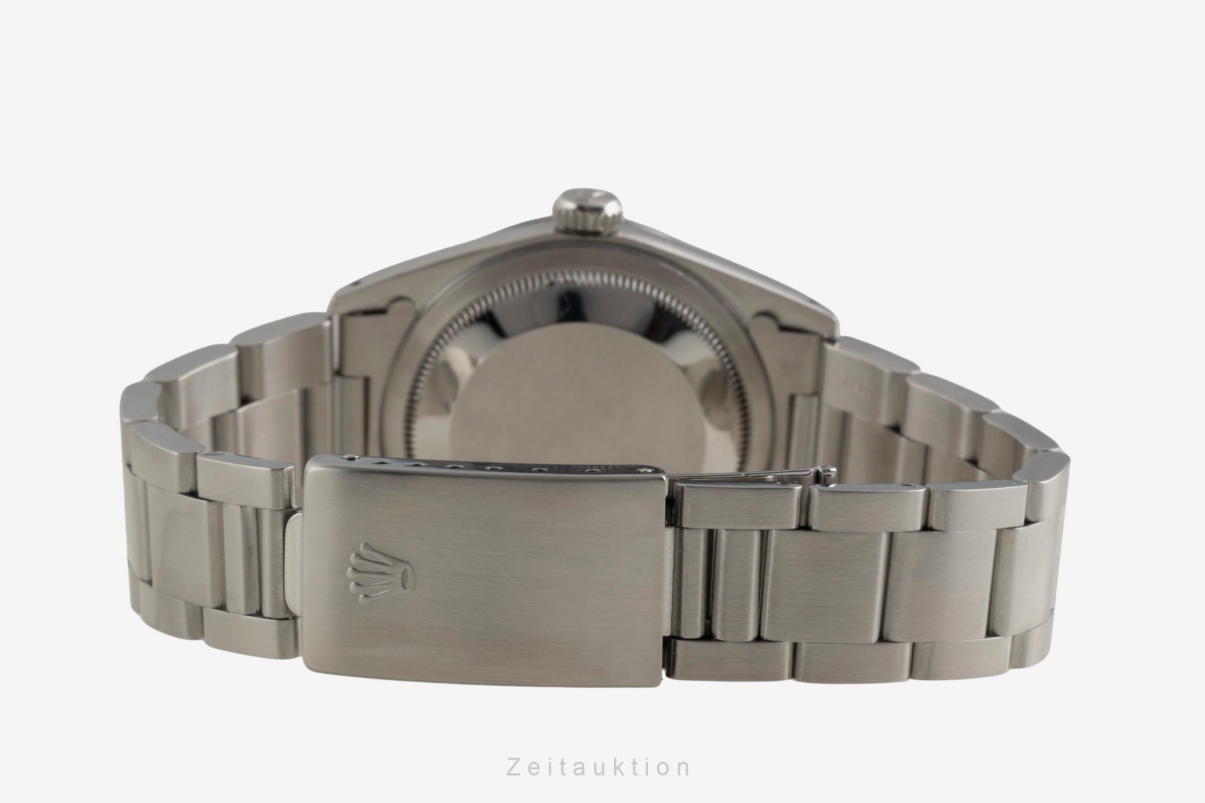 Rolex Datejust 36 Oyster Black Dial Stahl Automatik Herren Ref. 16220 Klassiker  [2602254]