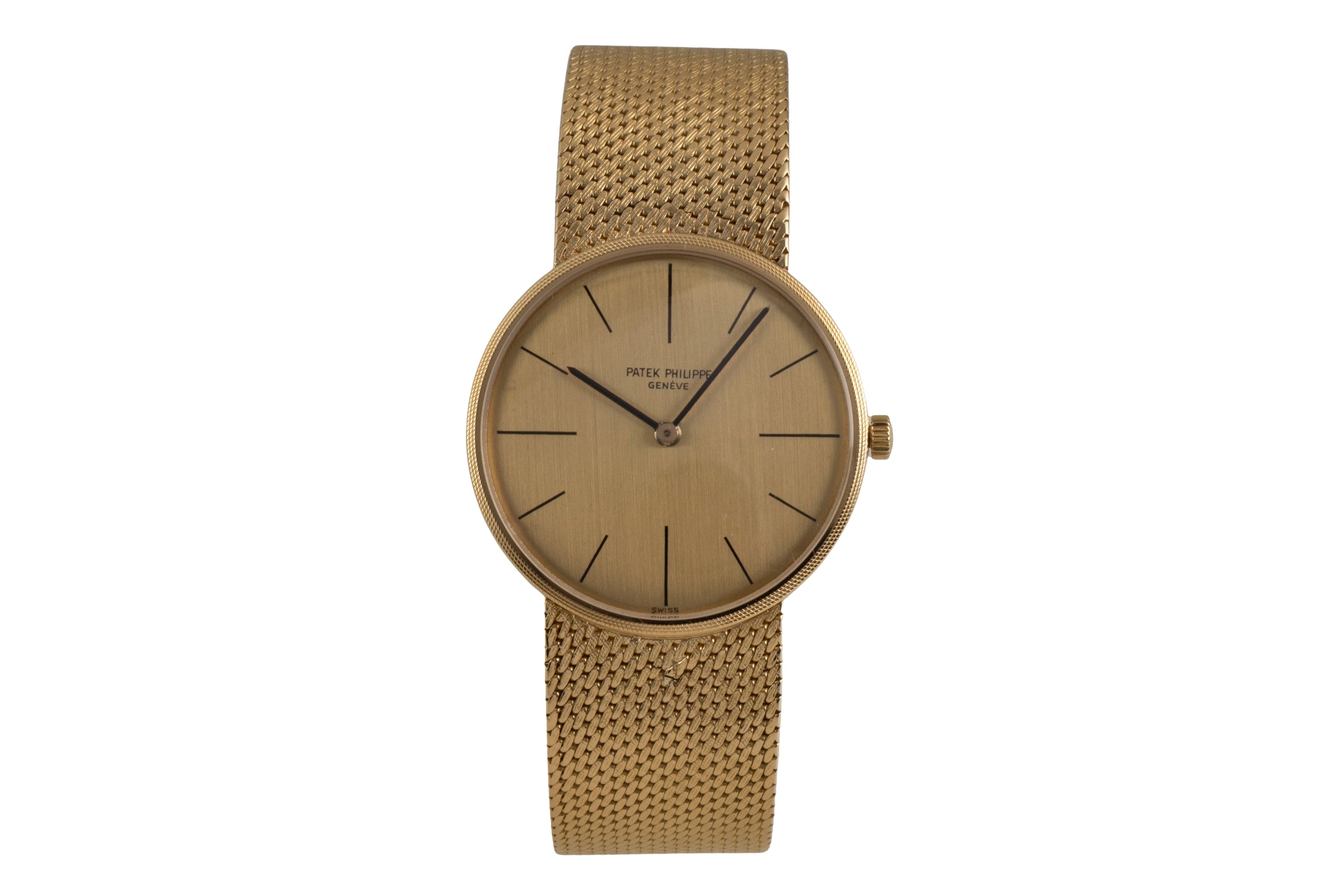 Patek Philippe Calatrava or 18 ct à remontage manuel montre pour hommes 3513/5 Vintage  [2602259]